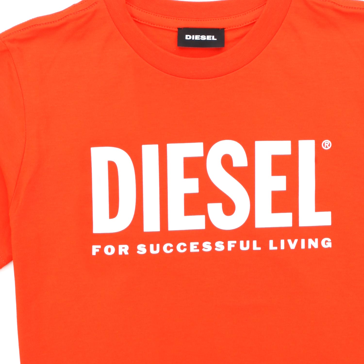 T-SHIRT ARANCIO LOGO BAMBINA TEEN - annameglio.com abbigliamento moda