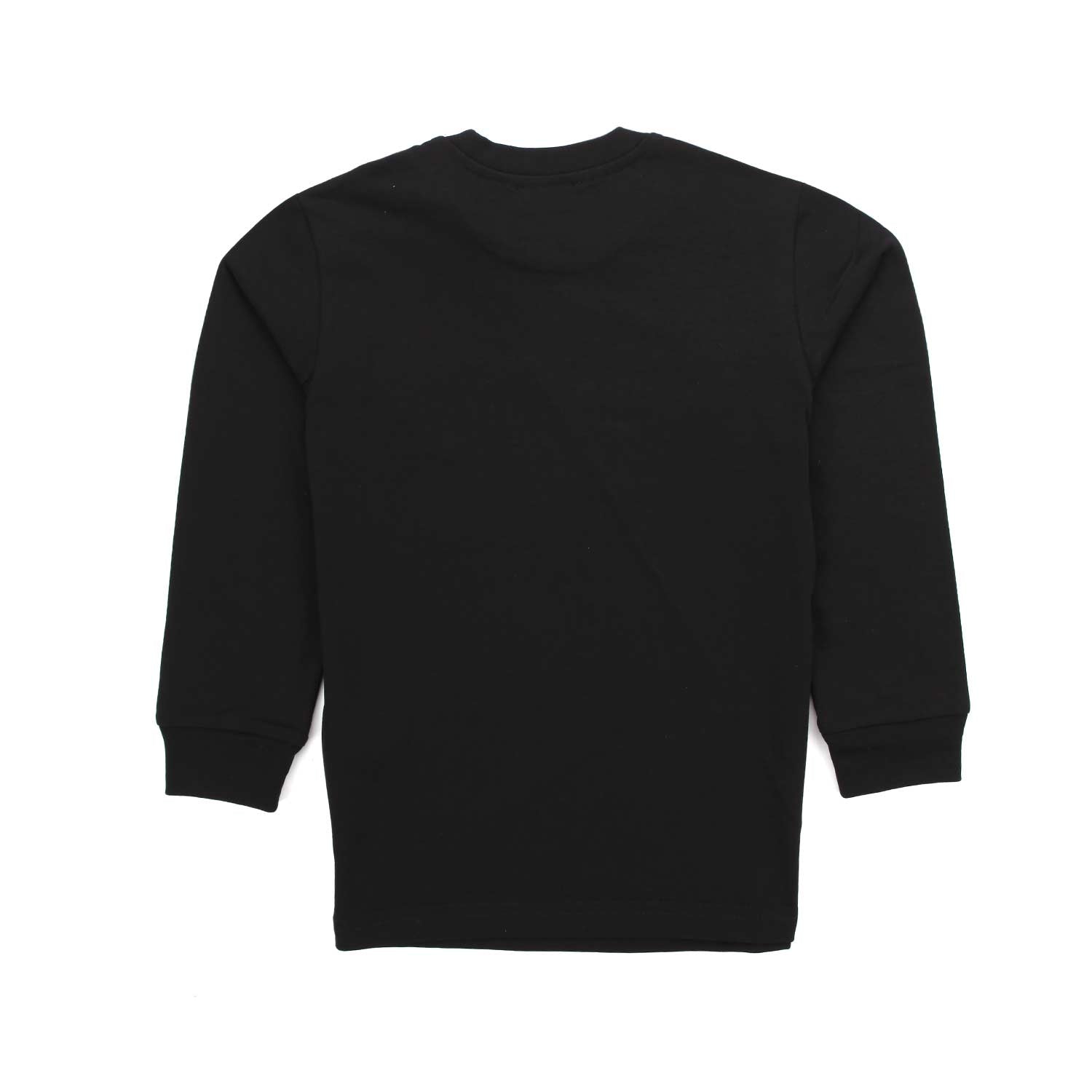 T-SHIRT NERA MANICA LUNGA UNISEX - annameglio.com abbigliamento moda