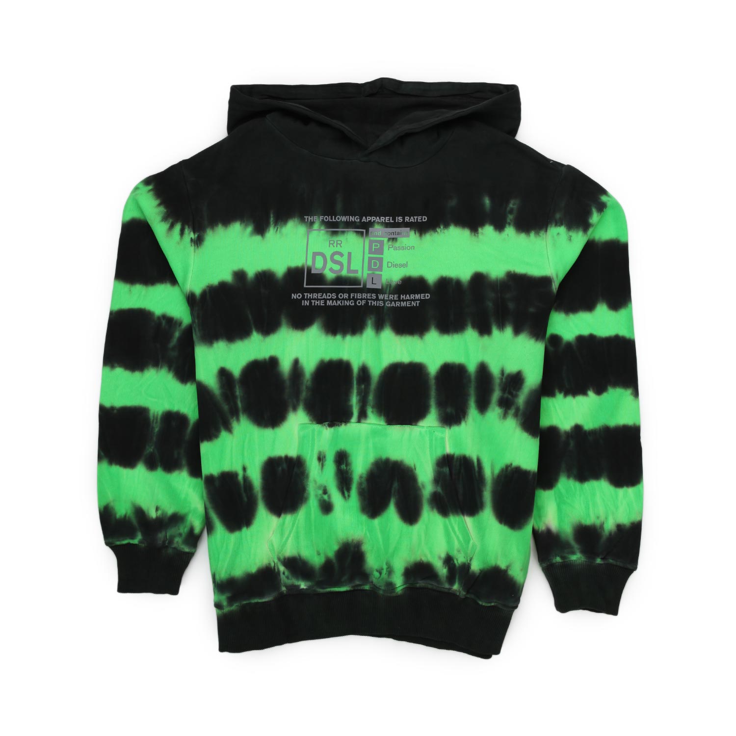 FELPA UNISEX FLUO CON CAPPUCCIO - annameglio.com abbigliamento moda