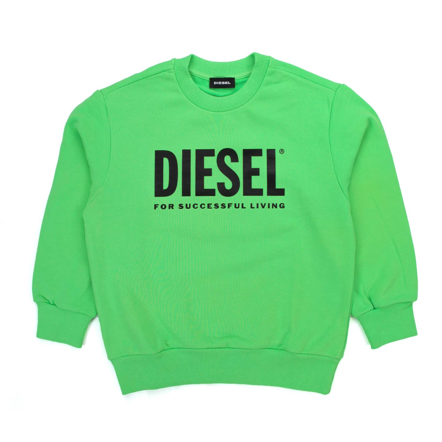 FELPA UNISEX VERDE FLUO LOGO - annameglio.com abbigliamento moda