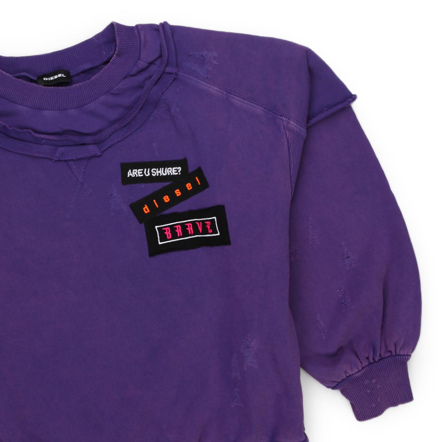 FELPA VIOLA BAMBINA TEEN - annameglio.com abbigliamento moda