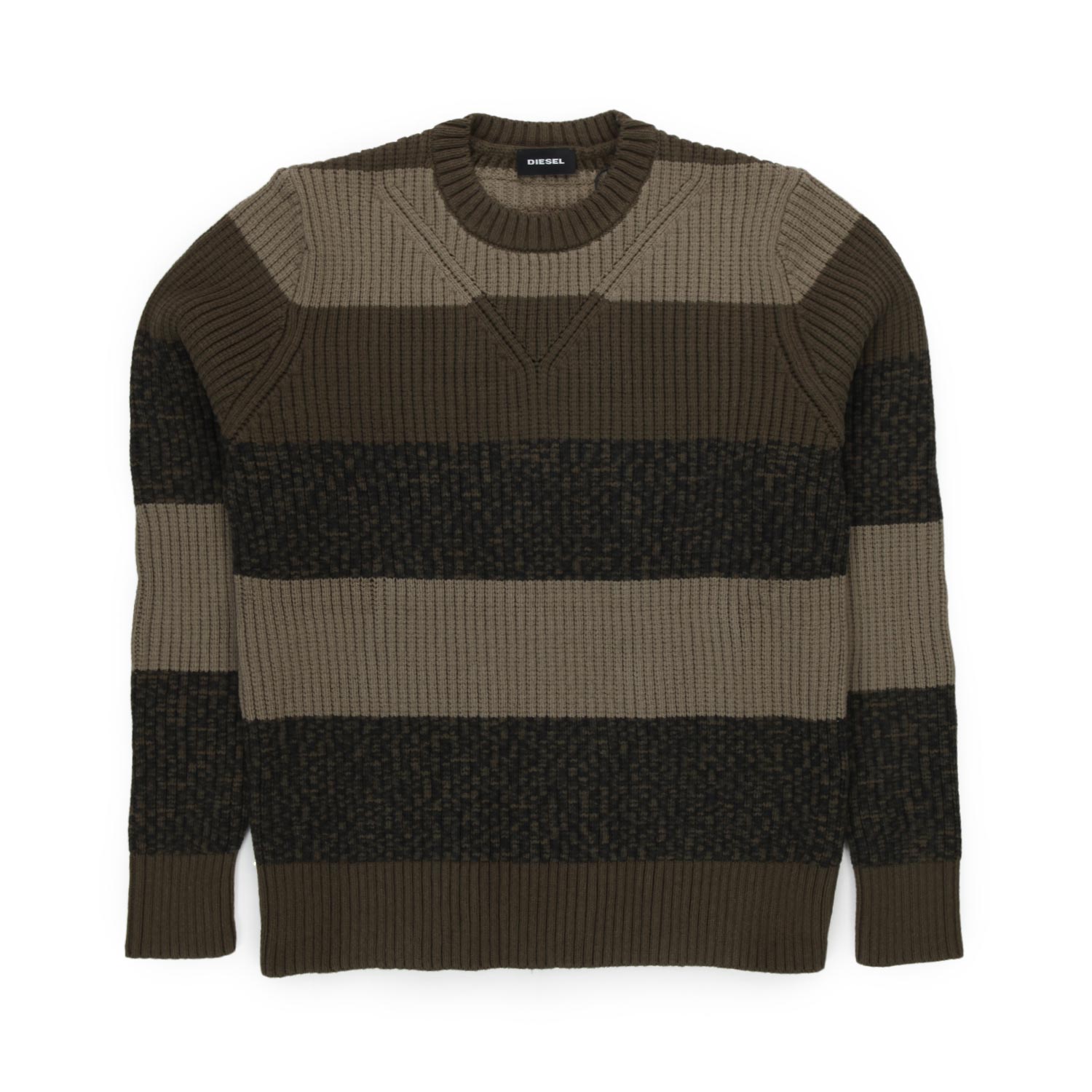 PULLOVER VERDE MILITARE A STRISCE BAMBINO E TEEN - annameglio.com abbigliamento moda