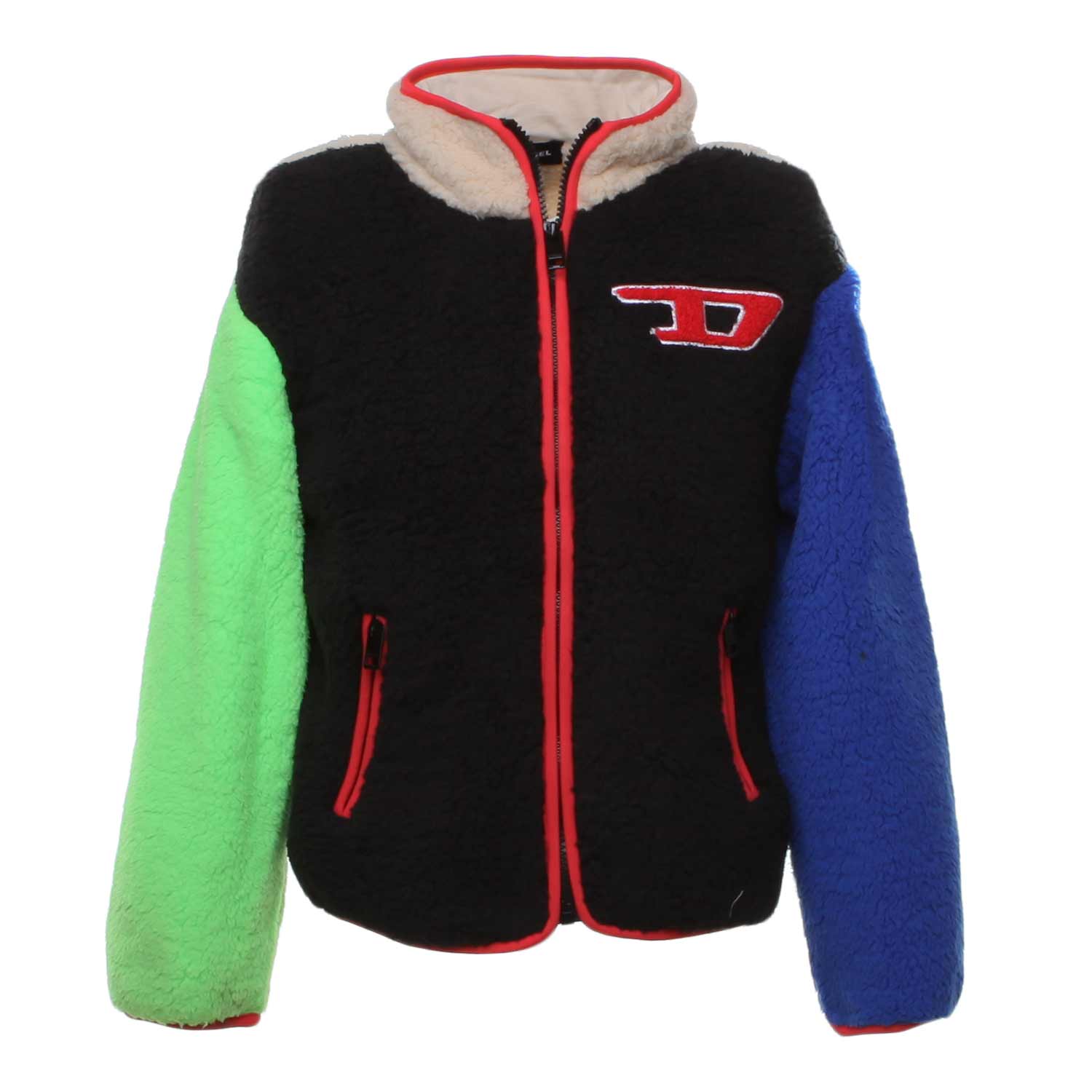 FELPA IN PILE MULTICOLOR BAMBINO E TEEN - annameglio.com abbigliamento moda