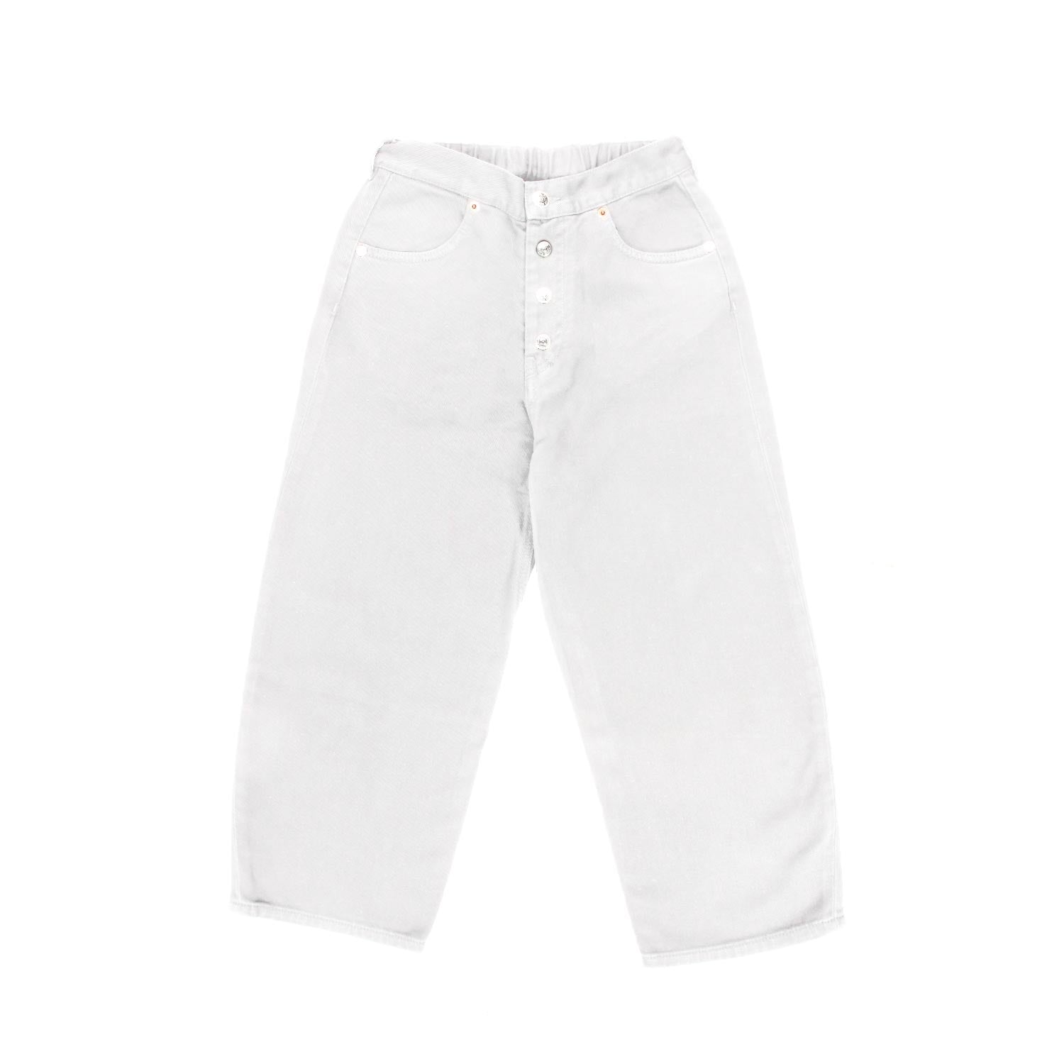PANTALONE GIRL BIANCO - annameglio.com abbigliamento moda