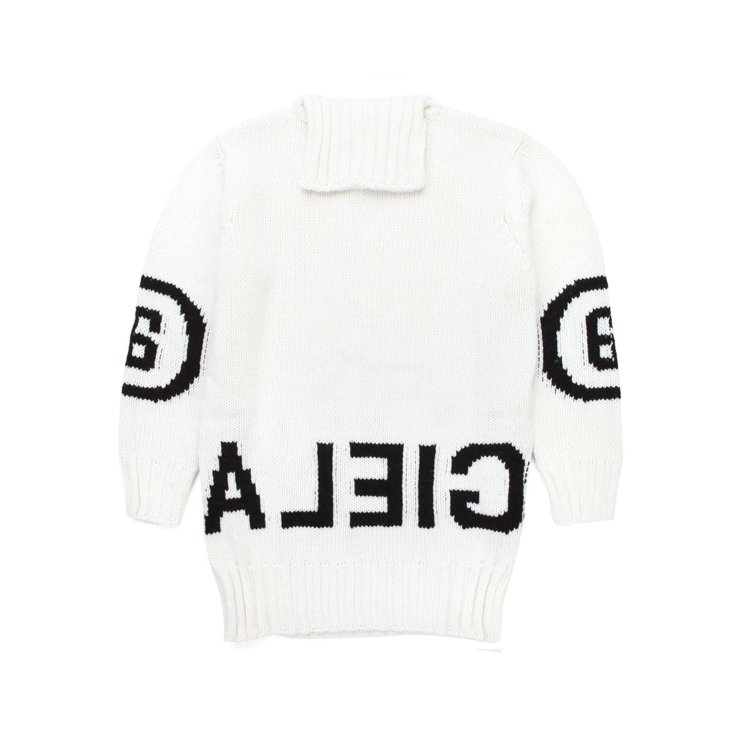 PULLOVER BIANCO CON LOGO GIRL - annameglio.com abbigliamento moda