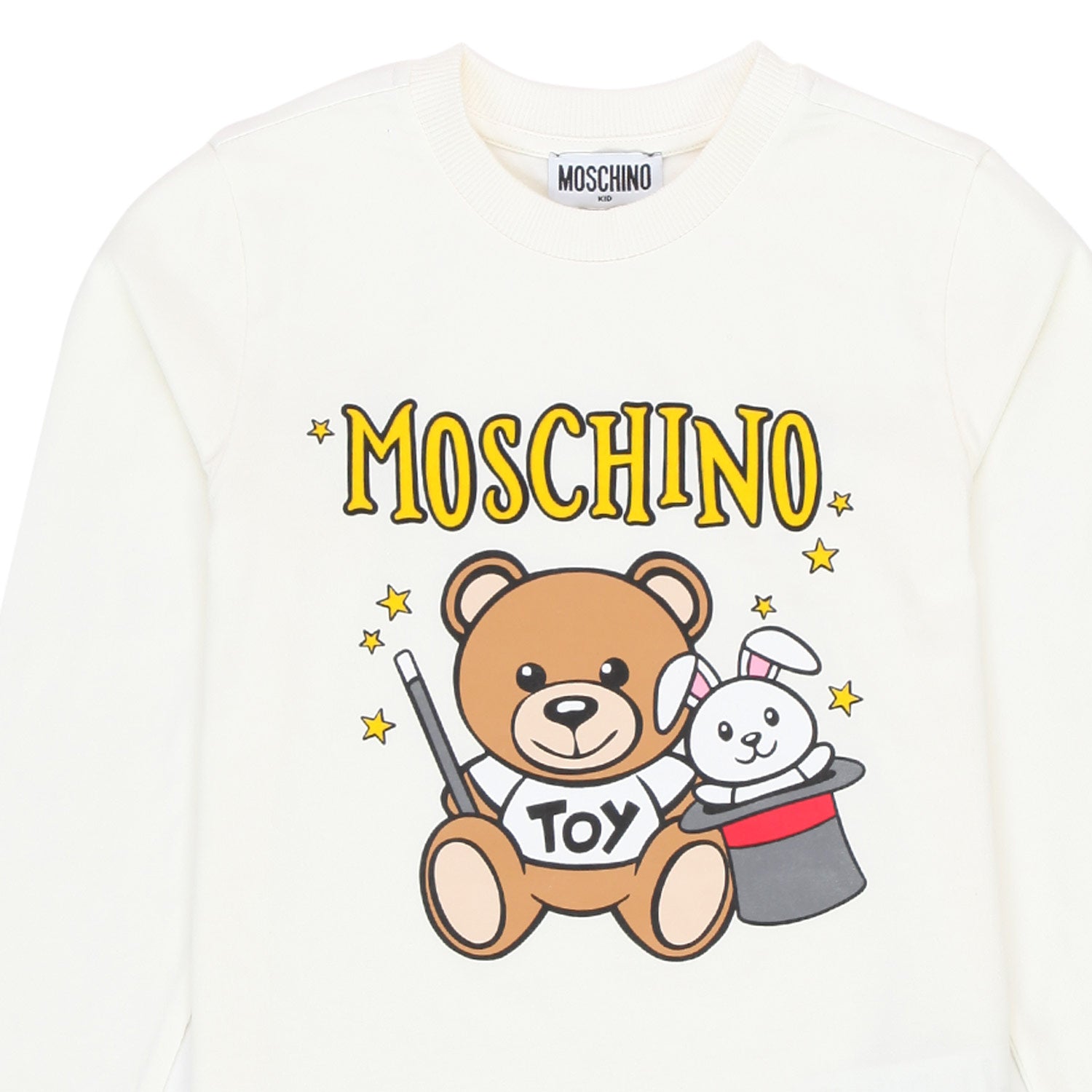 T-SHIRT LUNGA TEDDY BEAR BIANCA BAMBINO - annameglio.com abbigliamento moda
