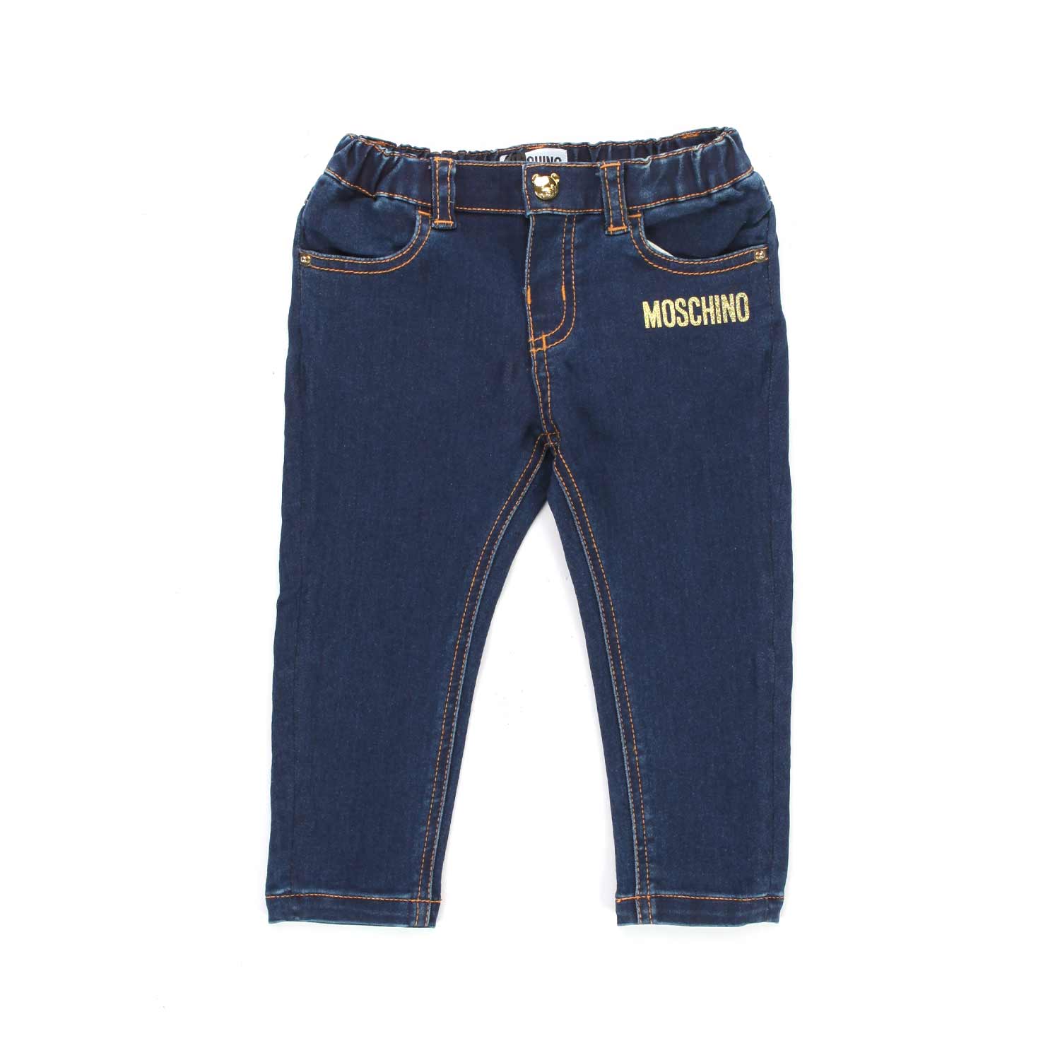 JEANS BLU SCURO BEBÈ E BAMBINA - annameglio.com abbigliamento moda