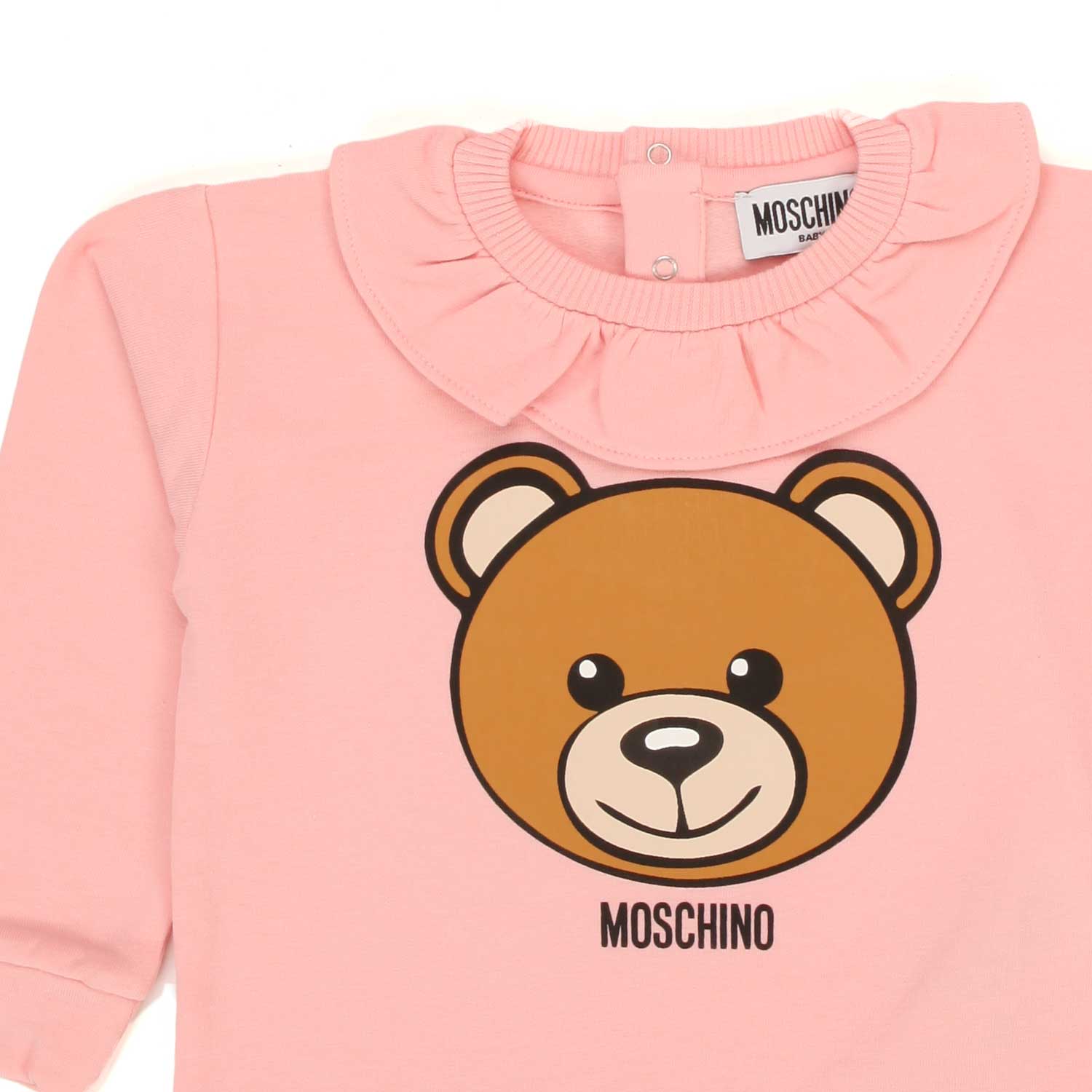 FELPA TEDDY BEAR ROSA BIMBA - annameglio.com abbigliamento moda