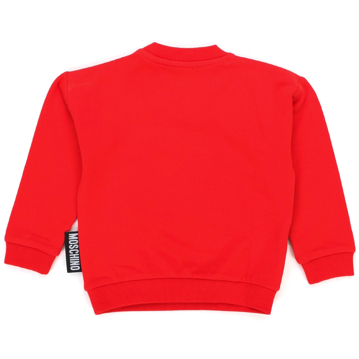 FELPA ROSSA UNISEX CON ORSETTO - annameglio.com abbigliamento moda