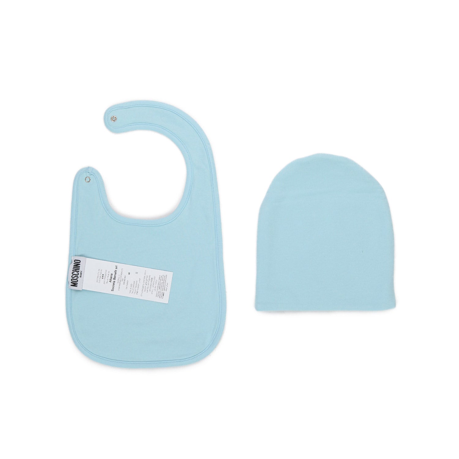 SET REGALO CON BAVETTA E CAPPELLINO NEONATO - annameglio.com abbigliamento moda