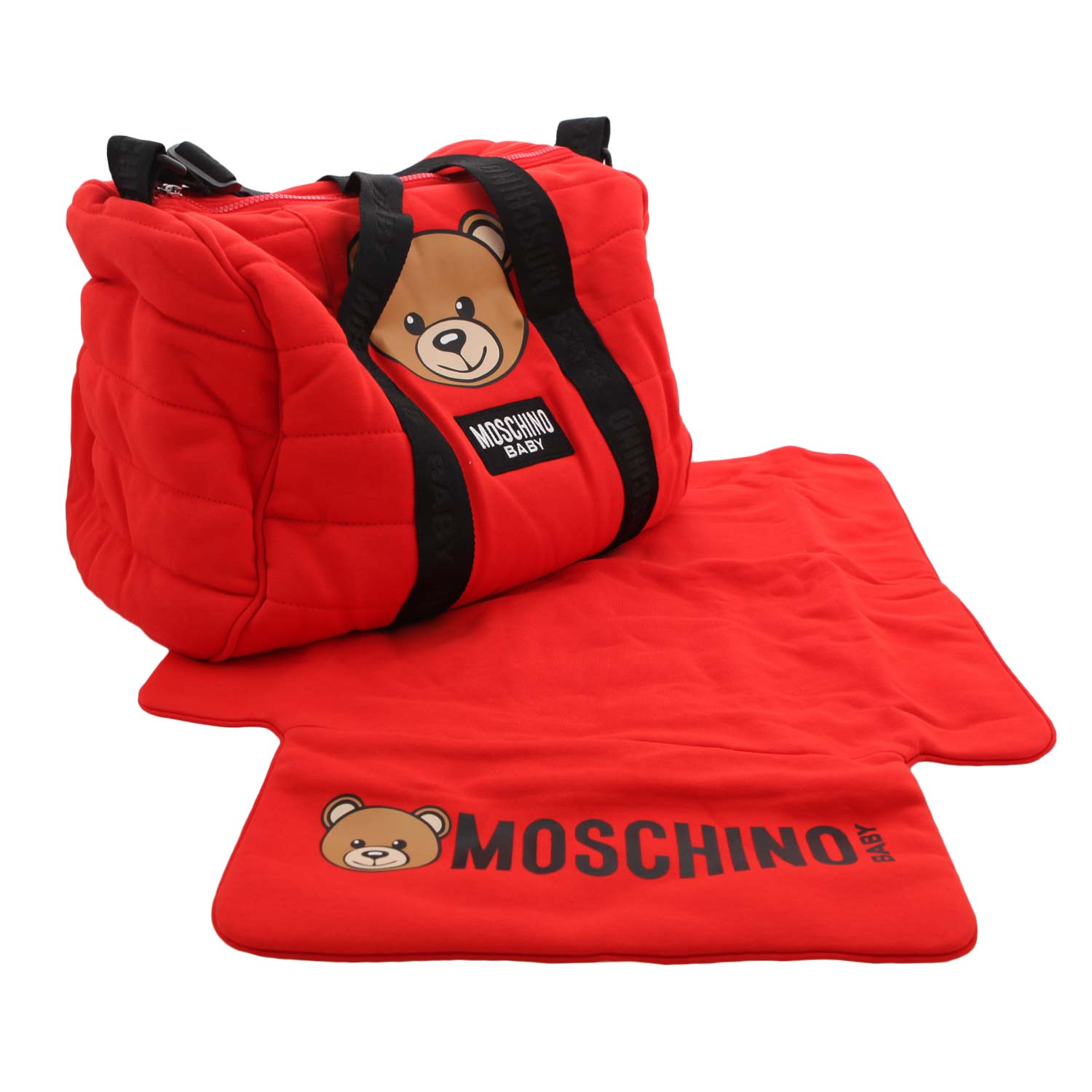 BORSA MAMMA ROSSA CON ORSETTO - annameglio.com abbigliamento moda