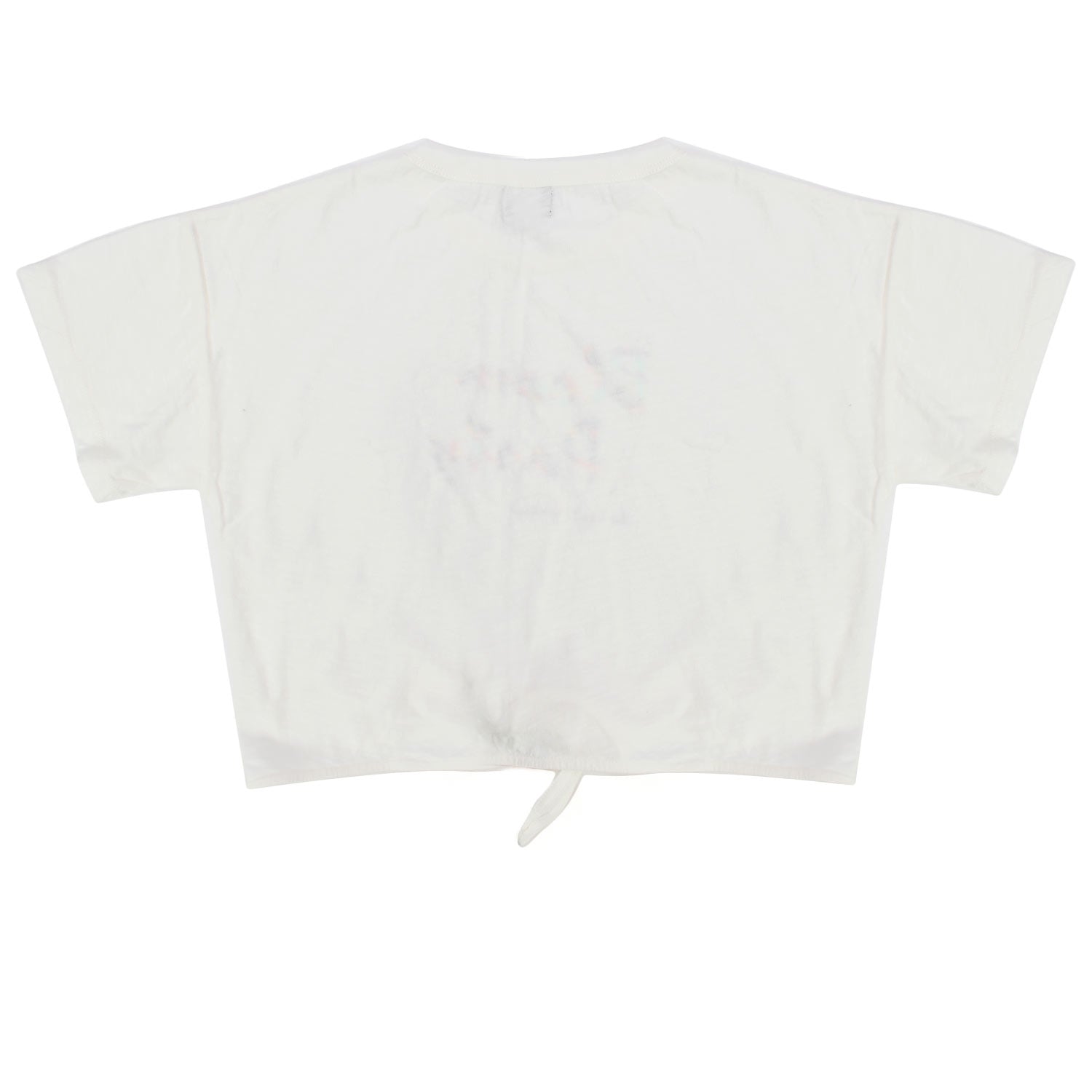 T-SHIRT CROPPED BIANCA BAMBINA - annameglio.com abbigliamento moda