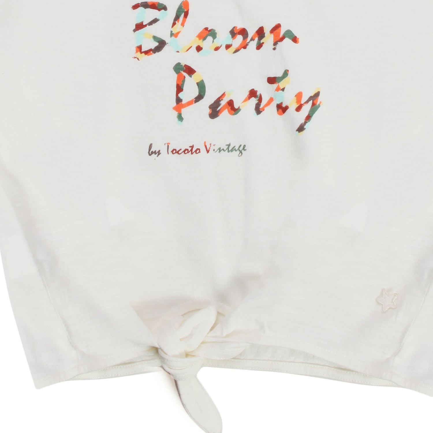 T-SHIRT CROPPED BIANCA BAMBINA - annameglio.com abbigliamento moda