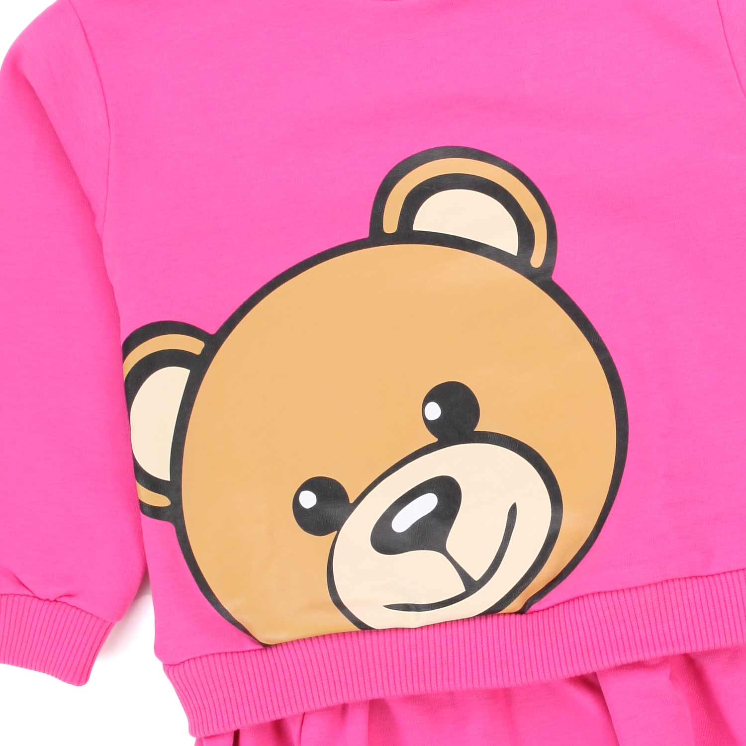 ABITO FUCSIA IN FELPA BIMBA - annameglio.com abbigliamento moda