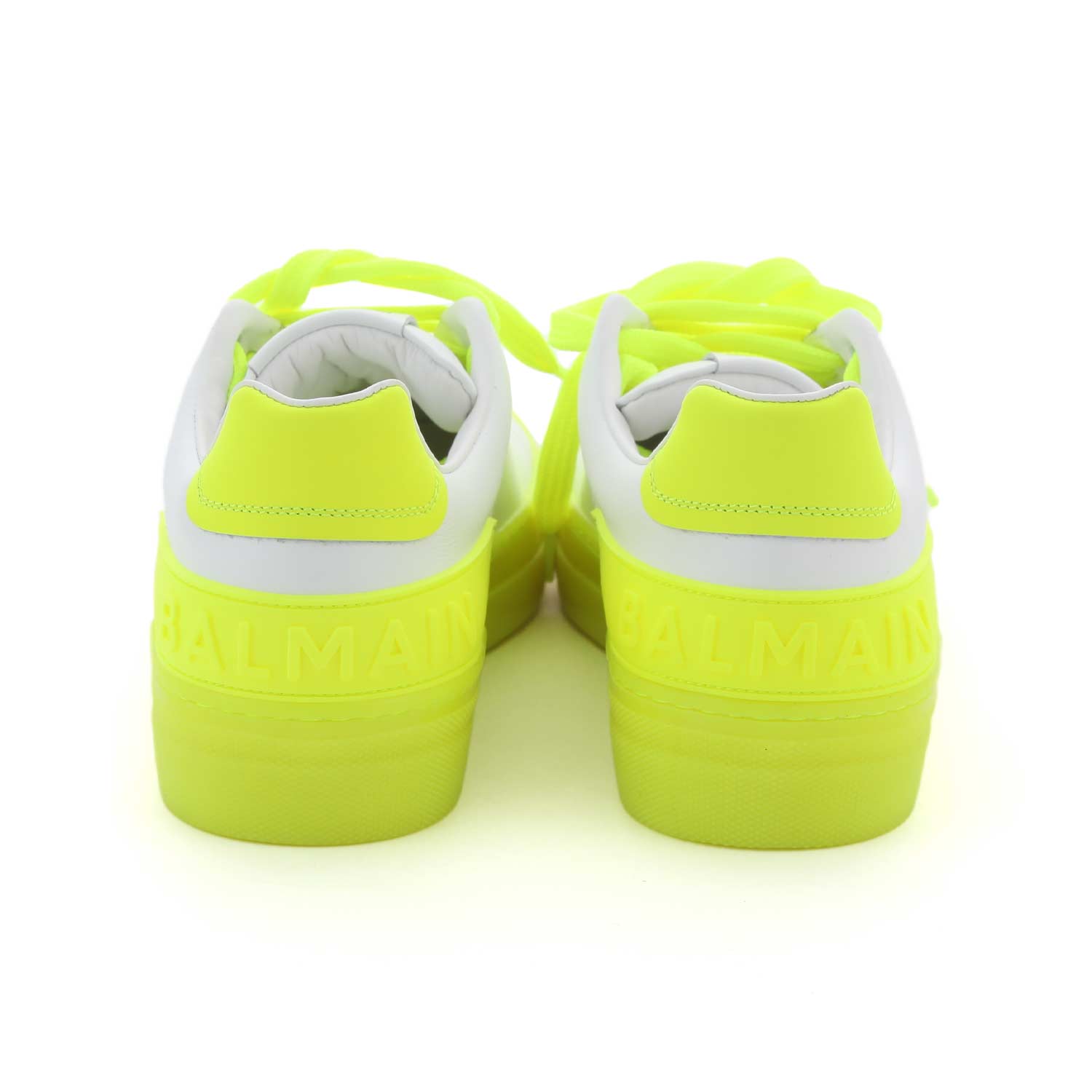 SNEAKER B-COURT BIANCA E GIALLO FLUO RAGAZZA - annameglio.com abbigliamento moda