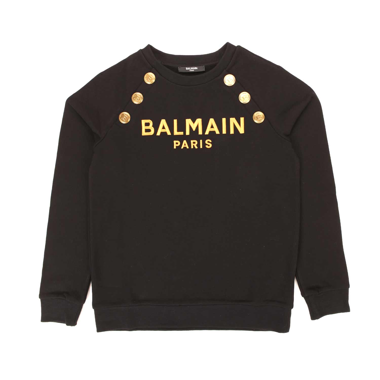 FELPA NERA LOGO BAMBINA E GIRL - annameglio.com abbigliamento moda