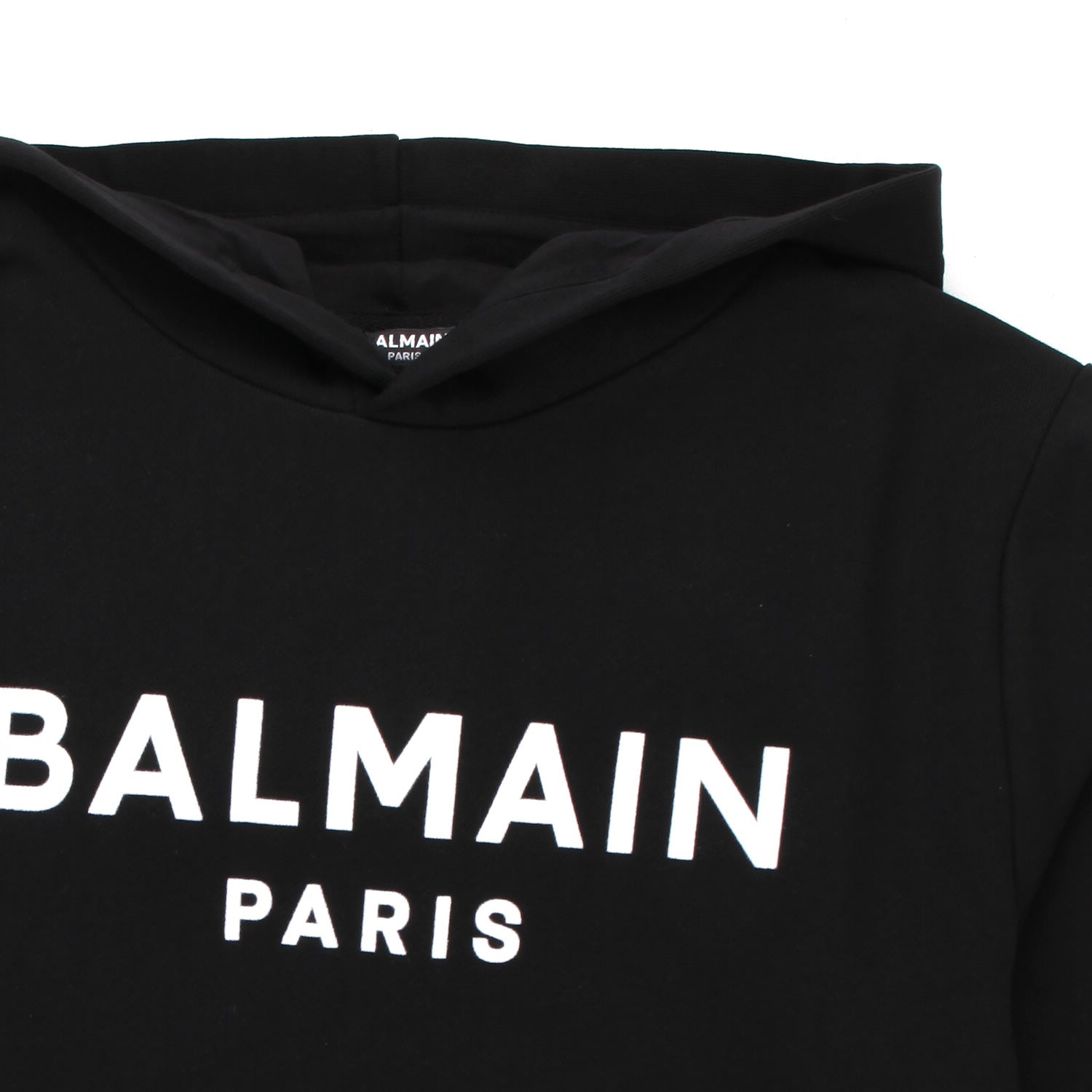 FELPA NERA GIRL CON CAPPUCCIO - annameglio.com abbigliamento moda