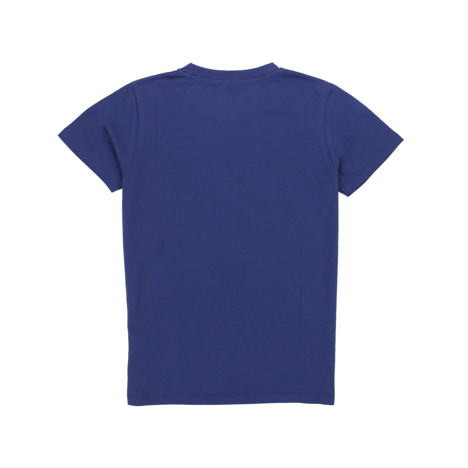 T-SHIRT BLU LOGO BAMBINA GIRL - annameglio.com abbigliamento moda