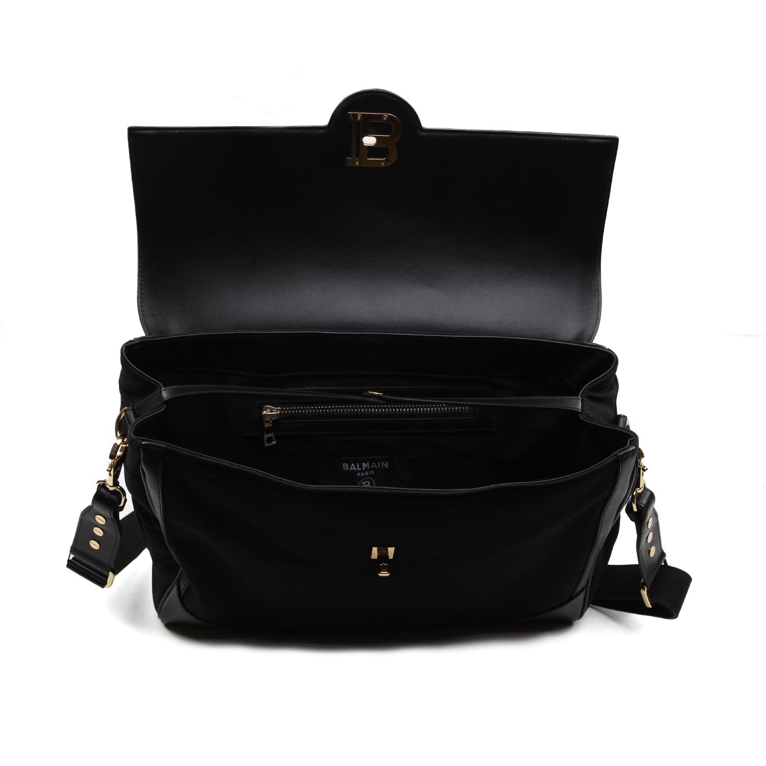 BORSA FASCIATOIO NERA CON MONOGRAMMA - annameglio.com abbigliamento moda