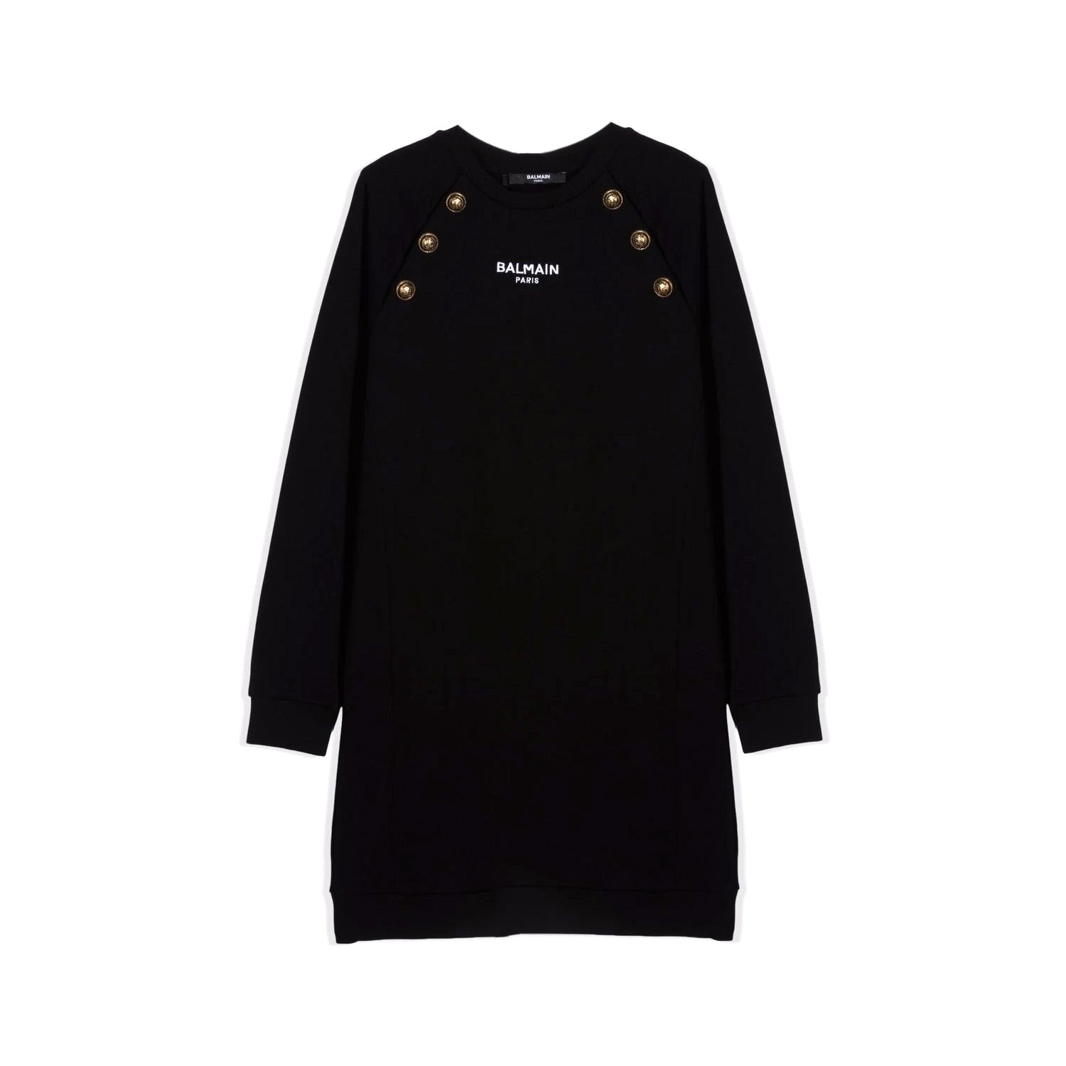 ABITO NERO IN COTONE GIRL - annameglio.com abbigliamento moda