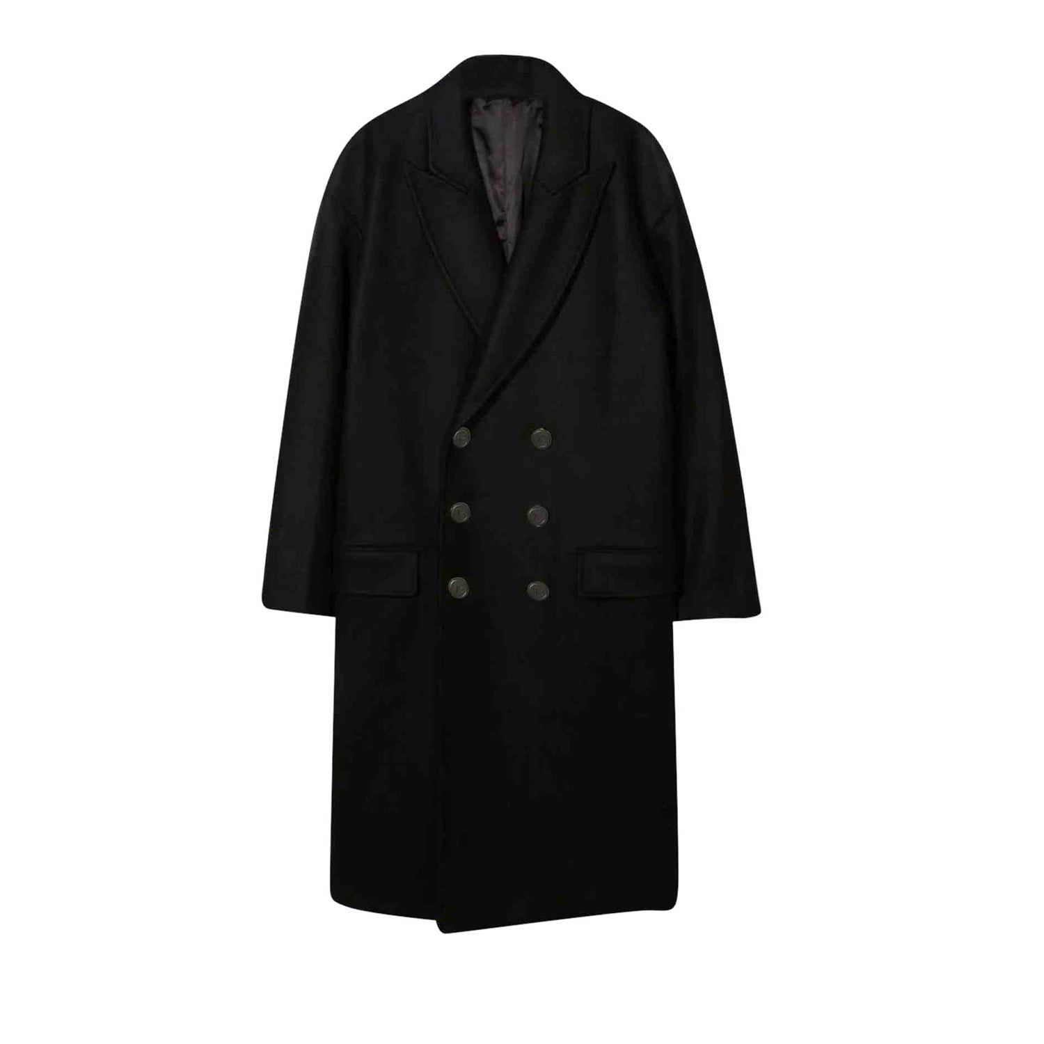 CAPPOTTO DI LANA NERO BAMBINO E TEENAGER - annameglio.com abbigliamento moda