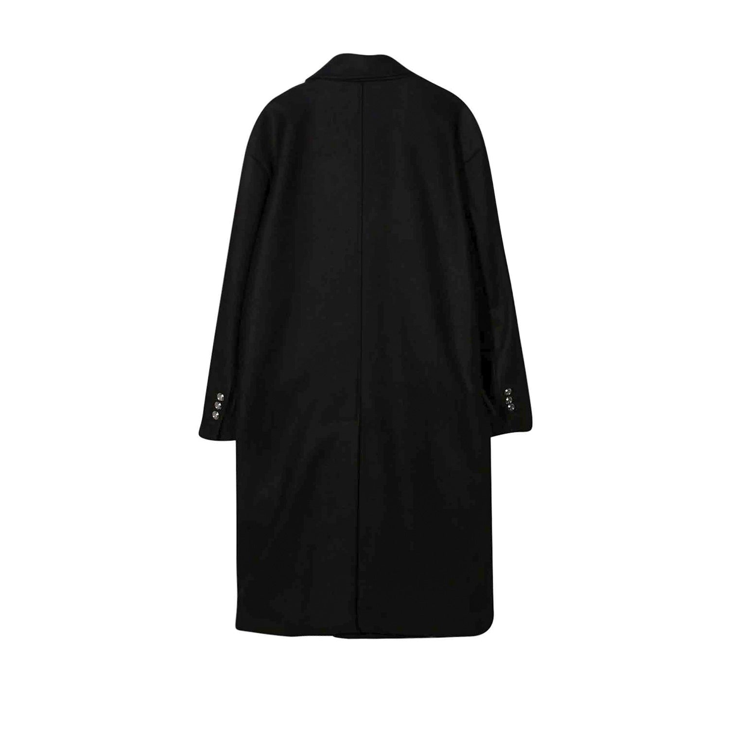 CAPPOTTO DI LANA NERO BAMBINO E TEENAGER - annameglio.com abbigliamento moda