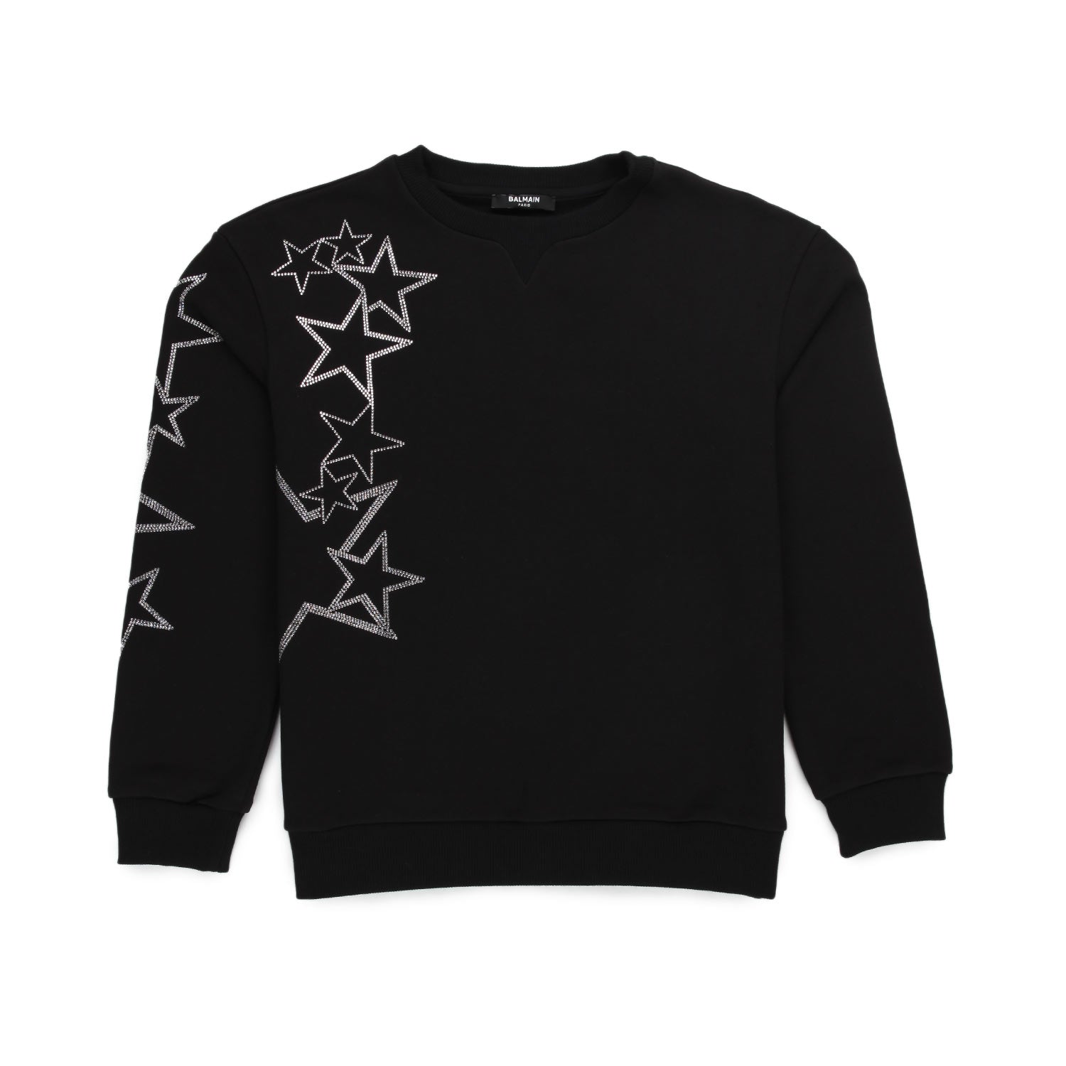 FELPA NERA E SILVER BAMBINA E TEENAGER - annameglio.com abbigliamento moda