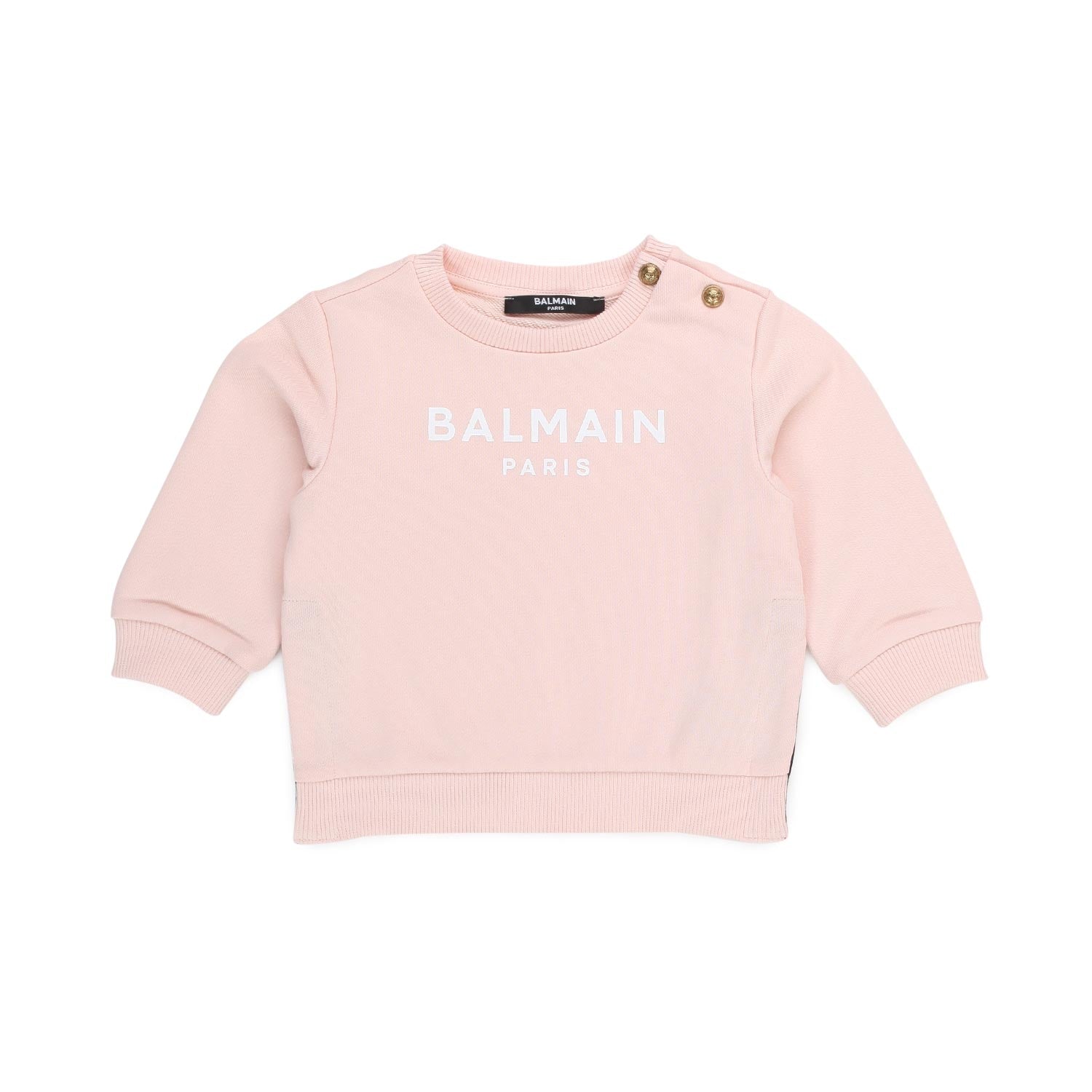 FELPA ROSA CON LOGO BABY - annameglio.com abbigliamento moda