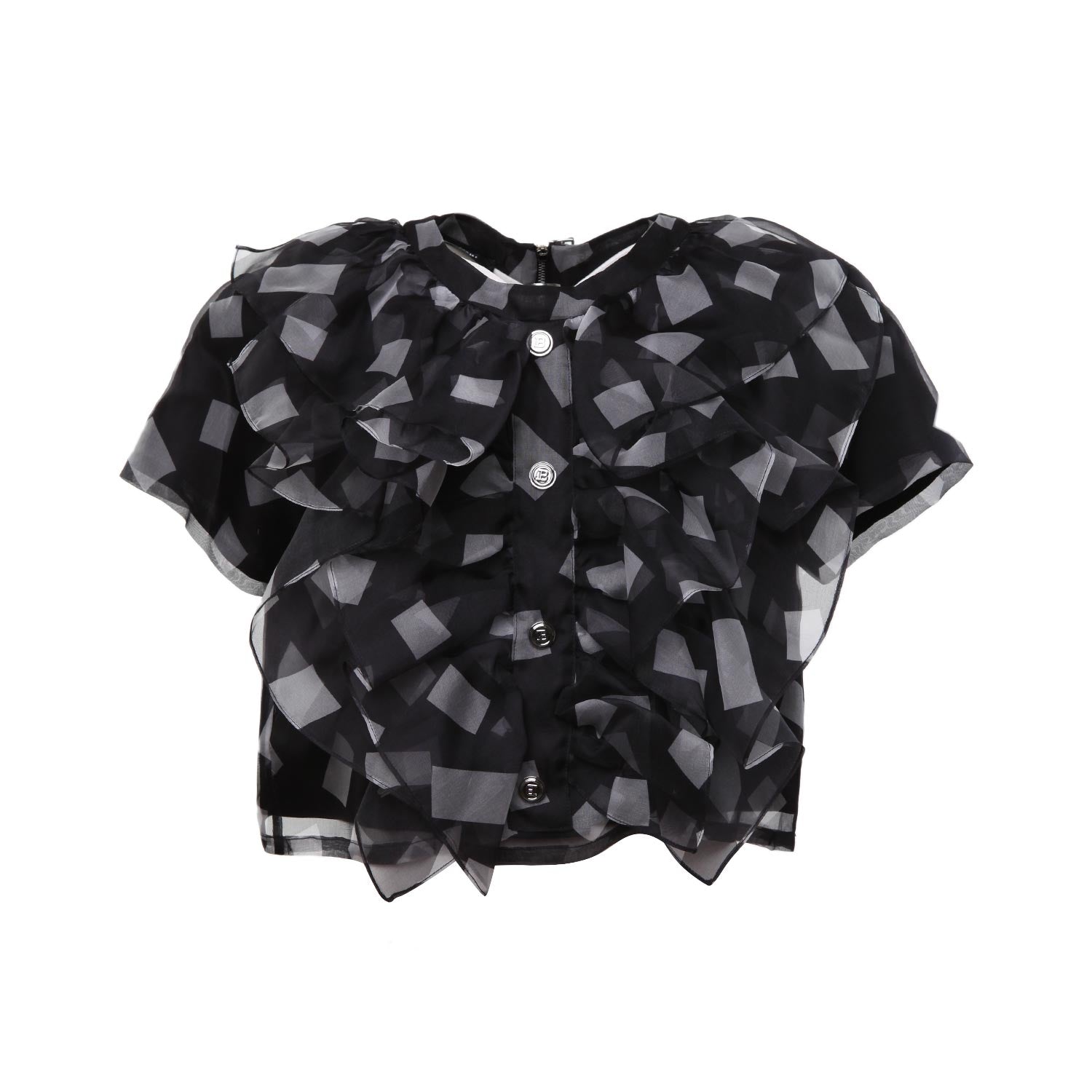 BLUSA CON RUCHES RAGAZZA - annameglio.com abbigliamento moda