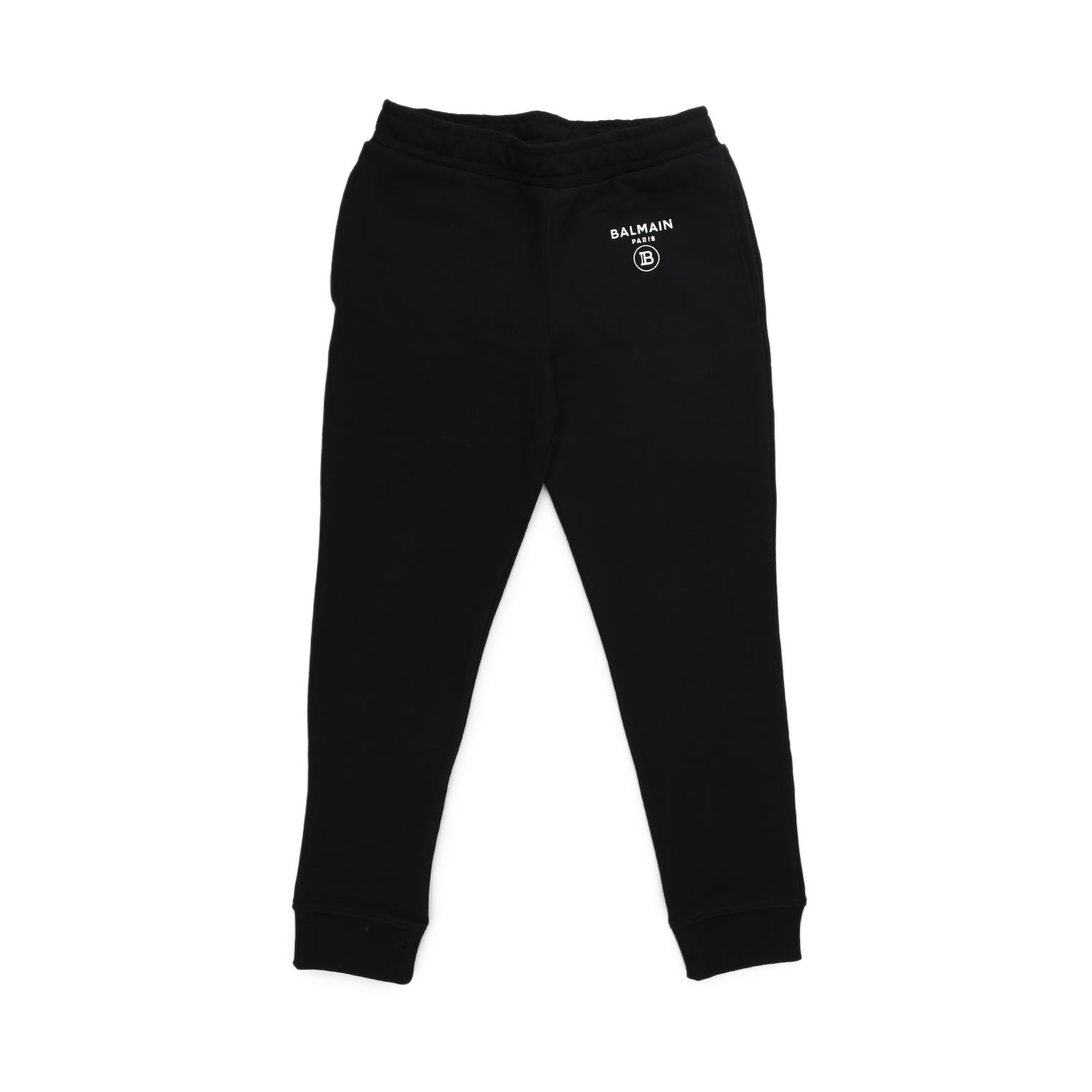 PANTALONE TUTA NERO CON LOGO BIANCO BAMBINA E TEEN - annameglio.com abbigliamento moda