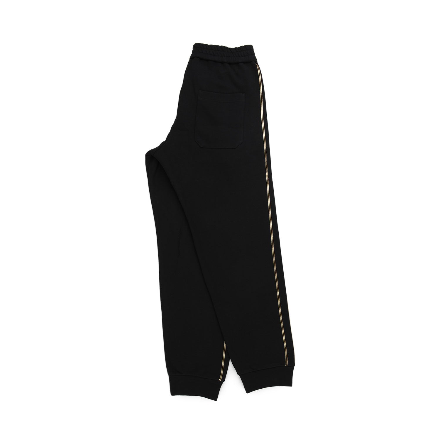 PANTALONE TUTA NERO E ORO BAMBINA E TEENAGER - annameglio.com abbigliamento moda