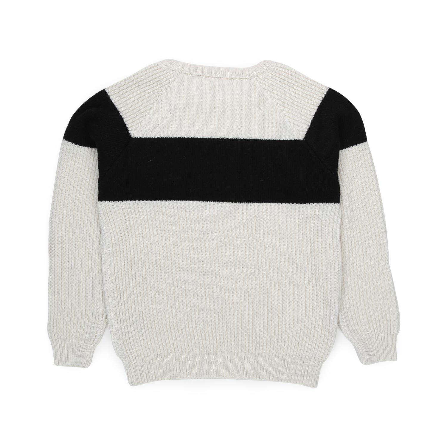 MAGLIONE PANNA E NERO BAMBINA E TEENAGER - annameglio.com abbigliamento moda