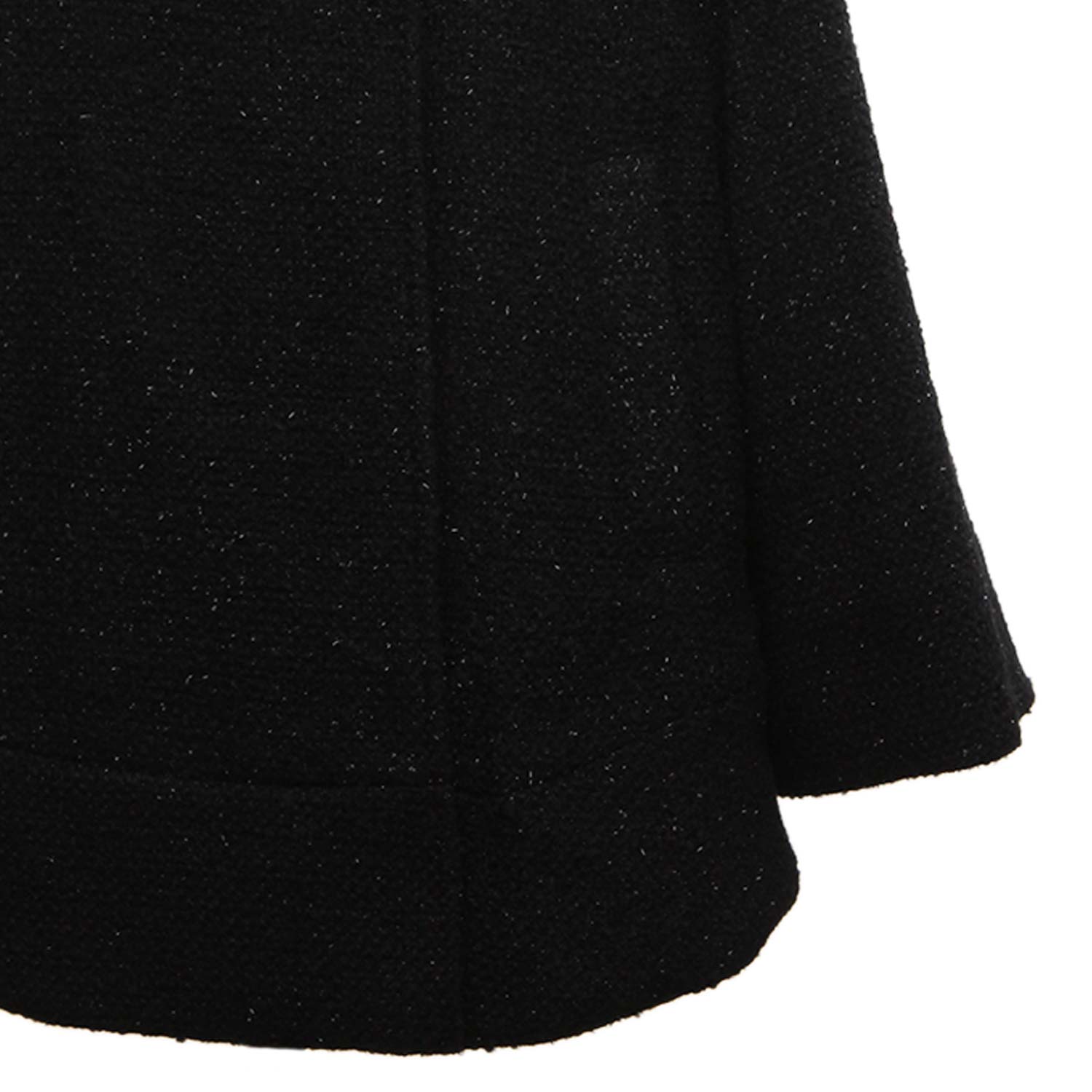 CAPPOTTO CAPPA NERO GIRL - annameglio.com abbigliamento moda