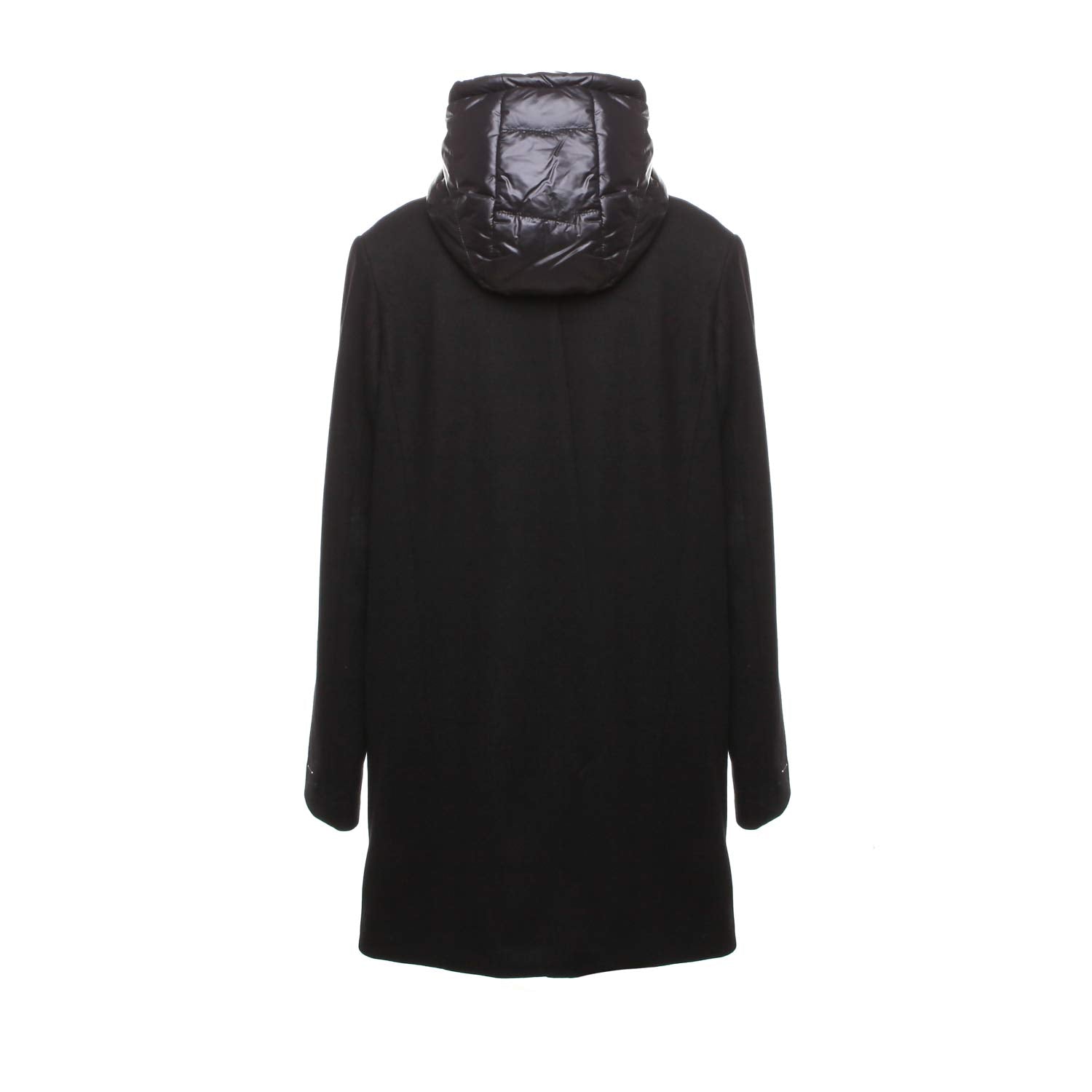 CAPPOTTO NERO DI LANA E NYLON BAMBINA E TEEN - annameglio.com abbigliamento moda