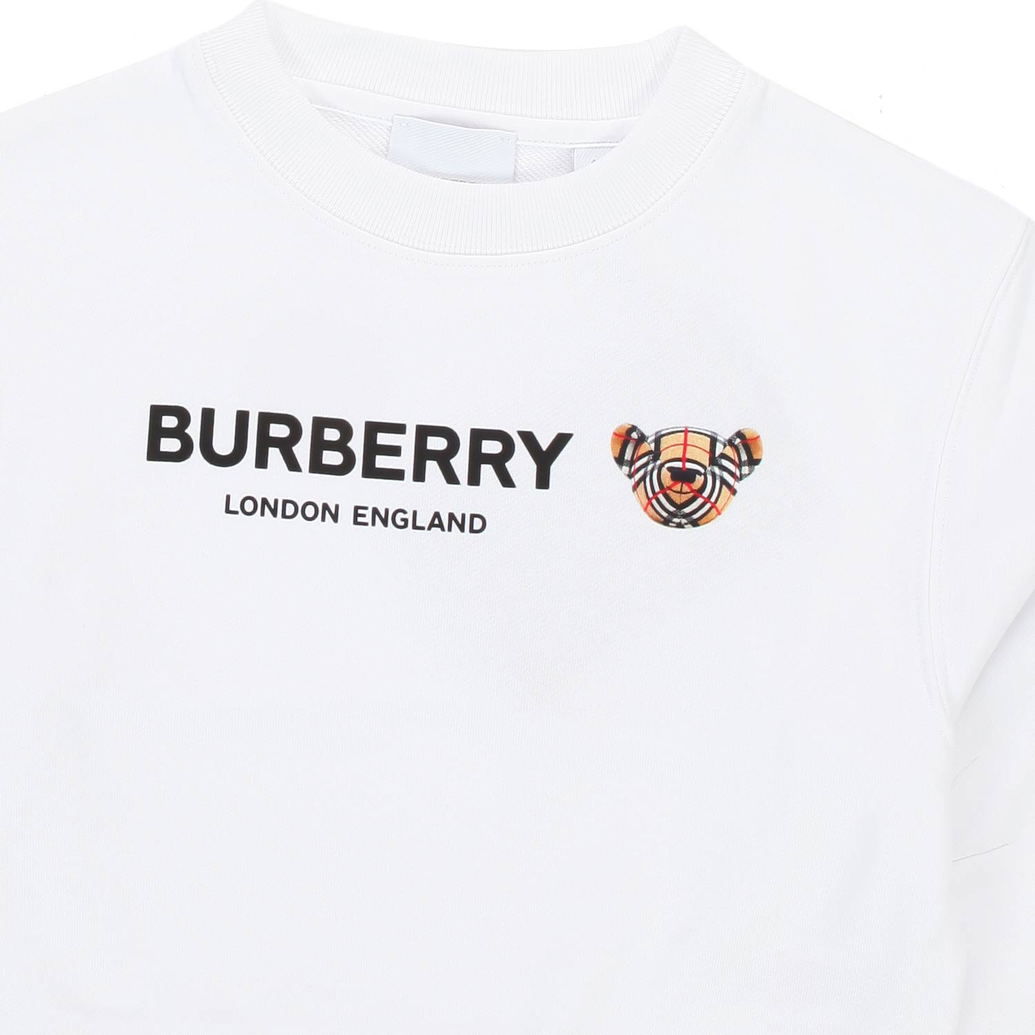 FELPA THOMAS BEAR BIANCA BAMBINO E TEENAGER - annameglio.com abbigliamento moda