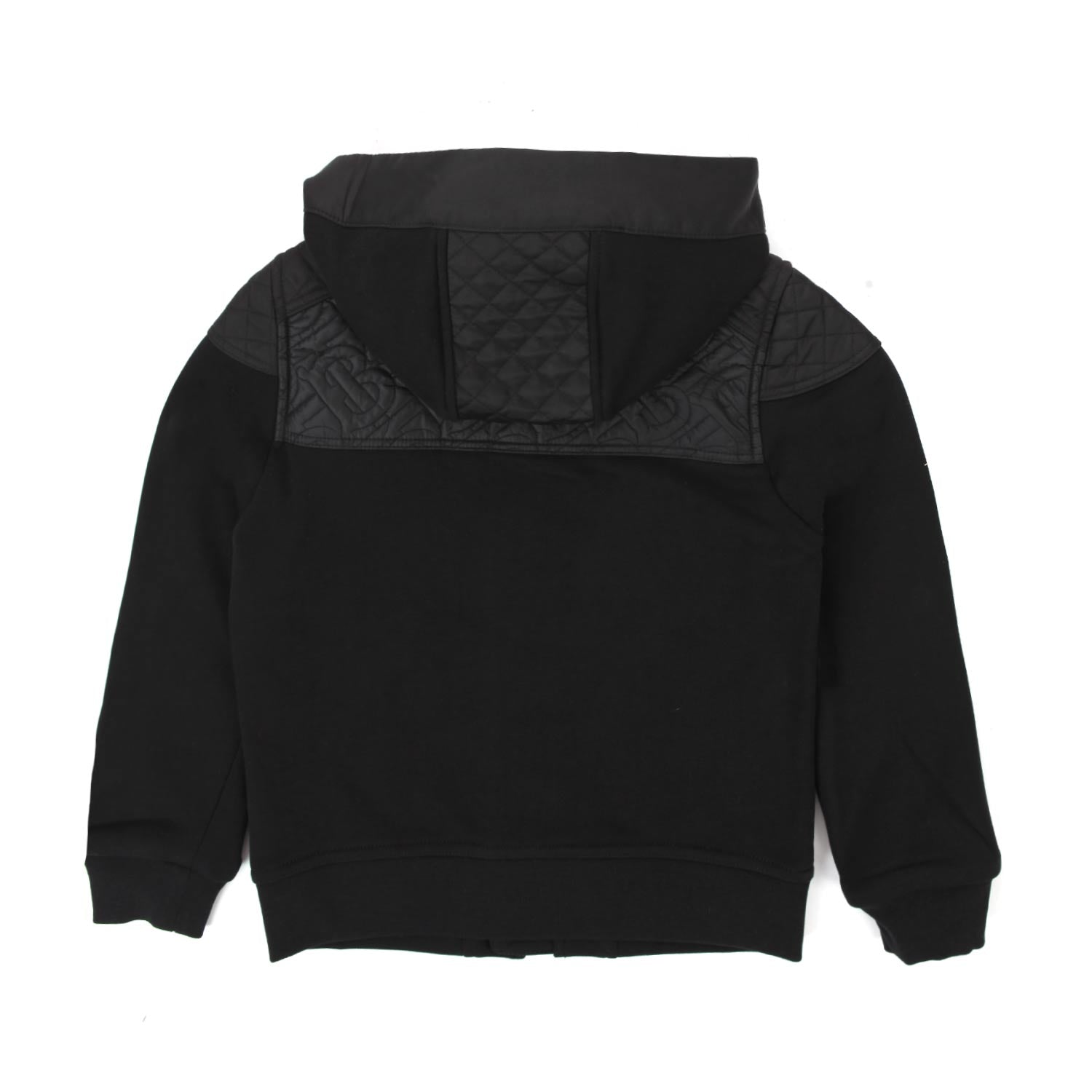 FELPA NERA ZIP TEENAGER BAMBINO - annameglio.com abbigliamento moda