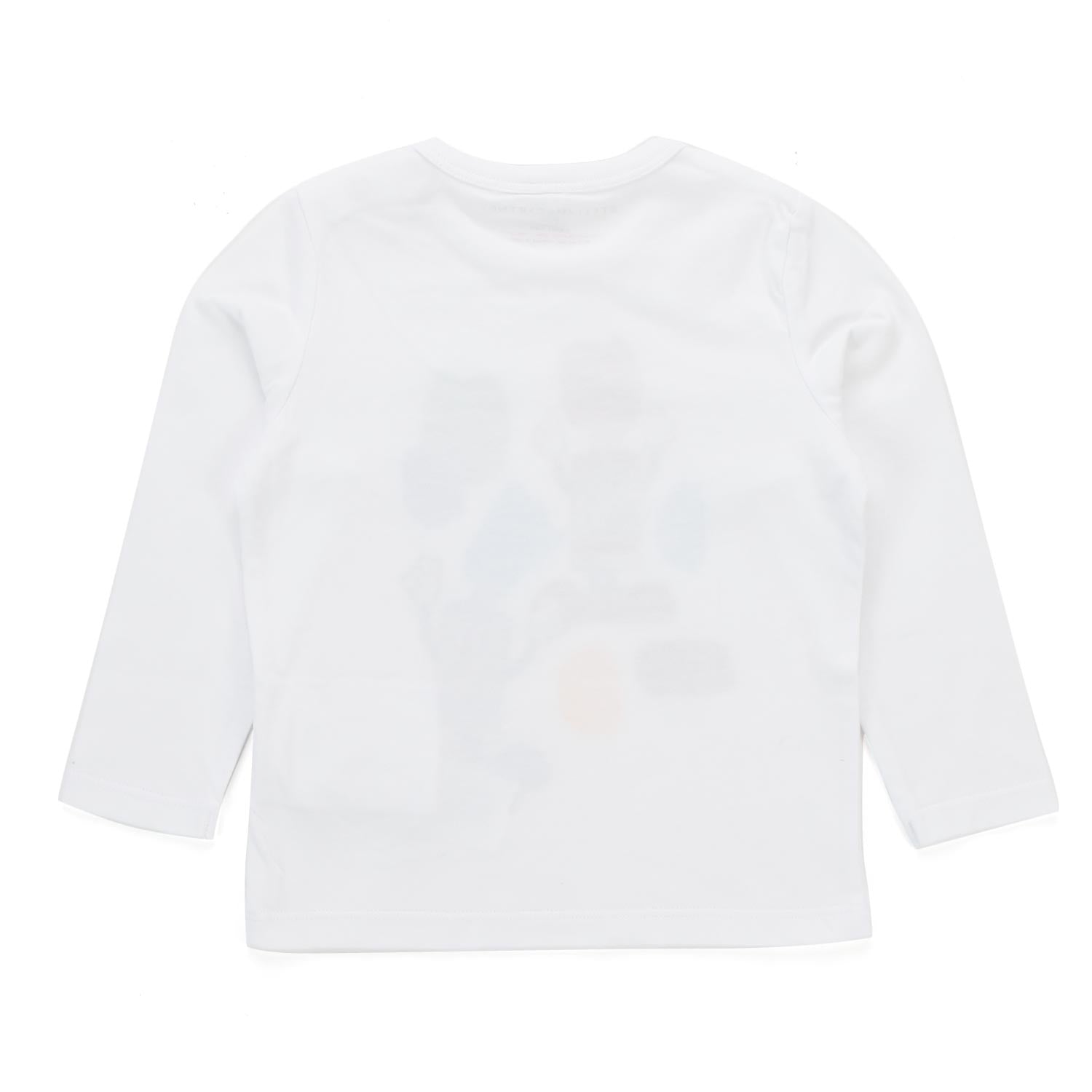 T-SHIRT UNISEX LUNGA BIANCA E MULTICOLOR BABY - annameglio.com abbigliamento moda
