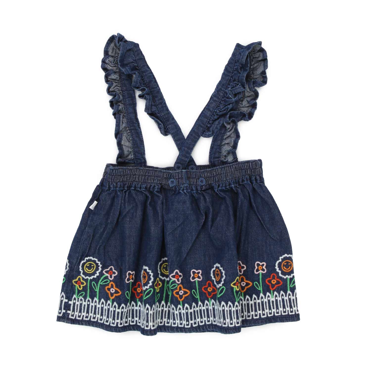 GONNA DENIM BLU BAMBINA E NEONATA - annameglio.com abbigliamento moda