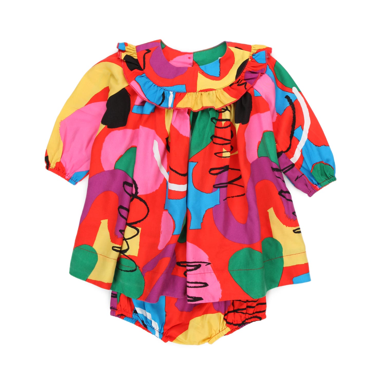 MINI ABITO MULTICOLOR BIMBA - annameglio.com abbigliamento moda