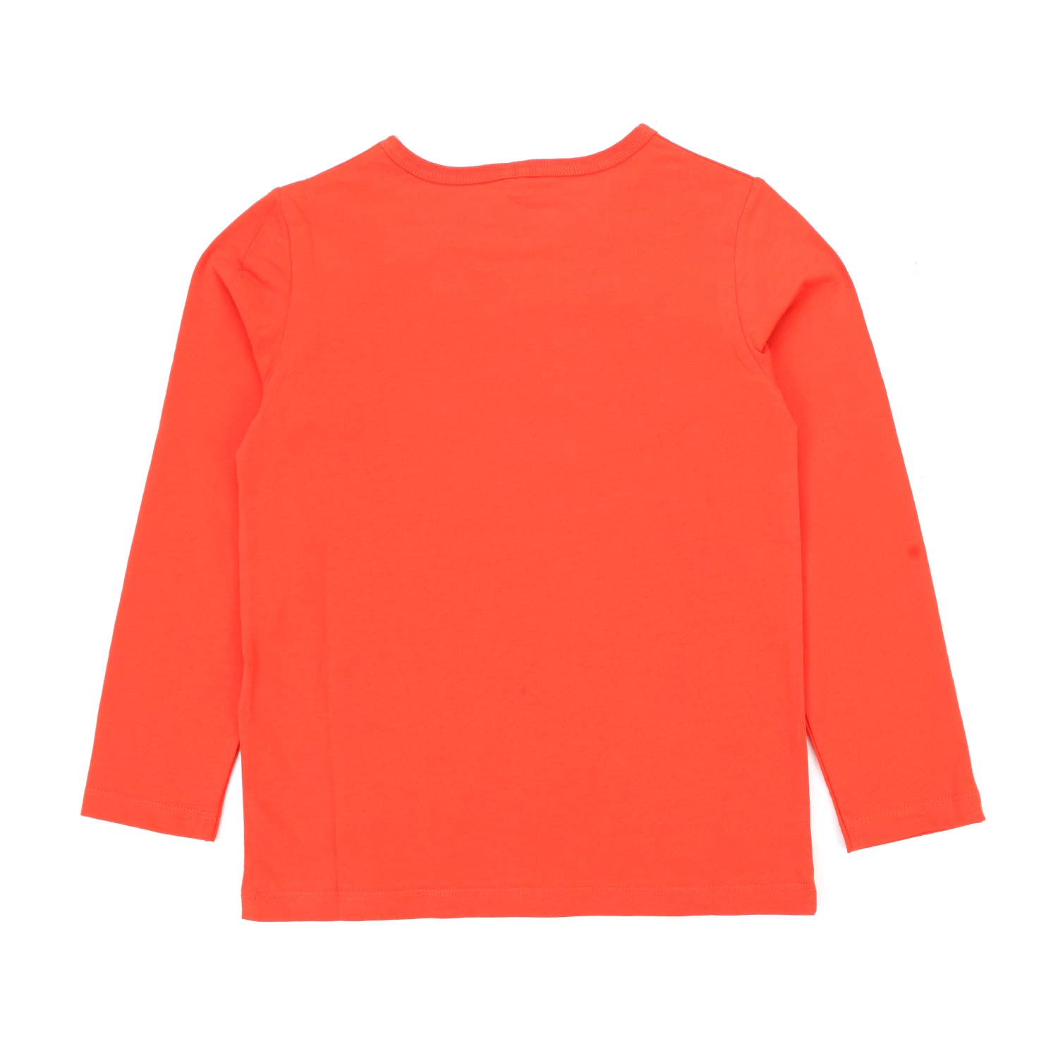 FELPA ROSSO ARANCIATO BAMBINA - annameglio.com abbigliamento moda