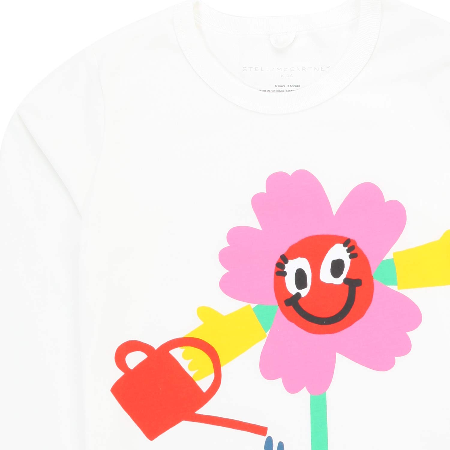 FELPA BAMBINA BIANCA CON STAMPA - annameglio.com abbigliamento moda