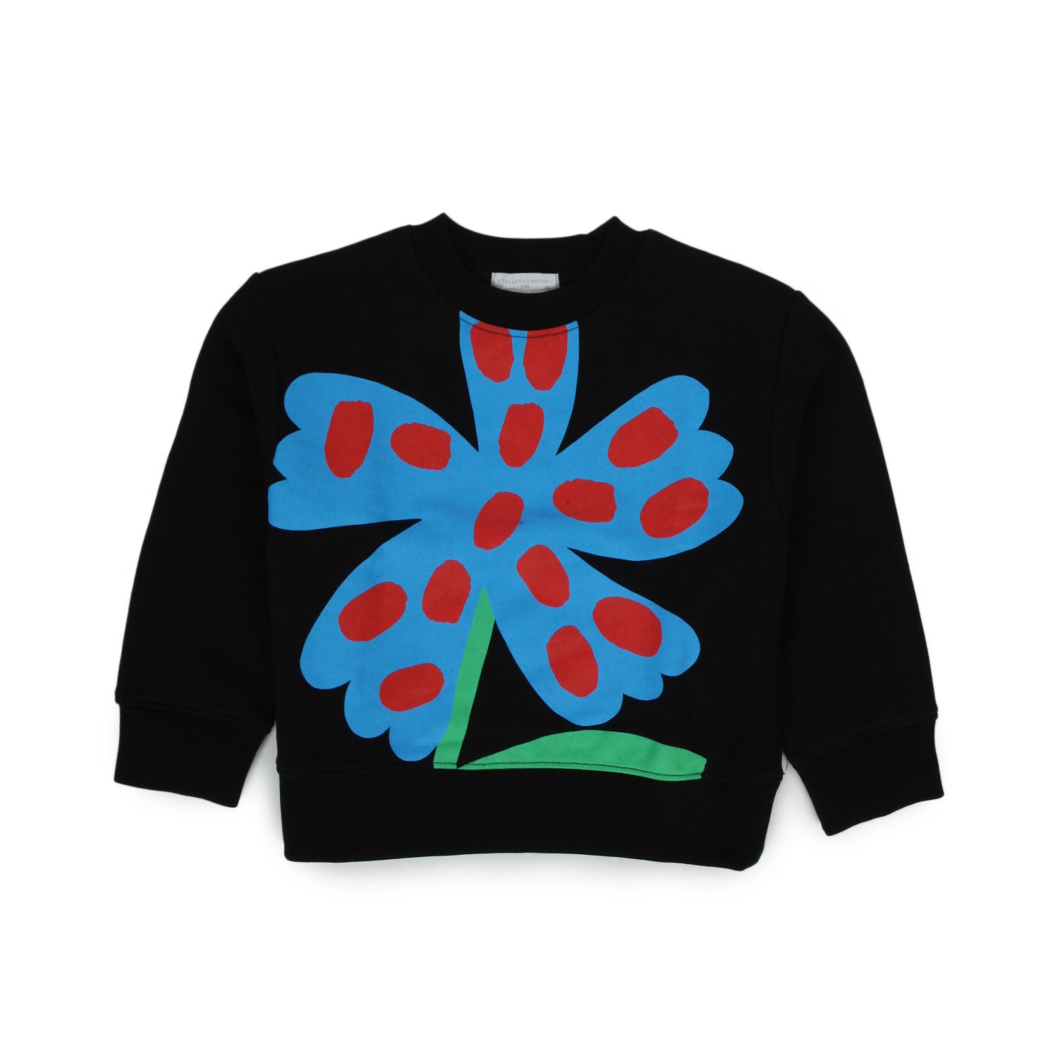 FELPA NERA CON STAMPA GIRL - annameglio.com abbigliamento moda