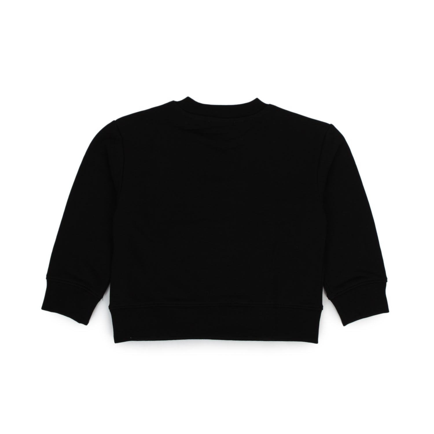 FELPA NERA CON STAMPA GIRL - annameglio.com abbigliamento moda