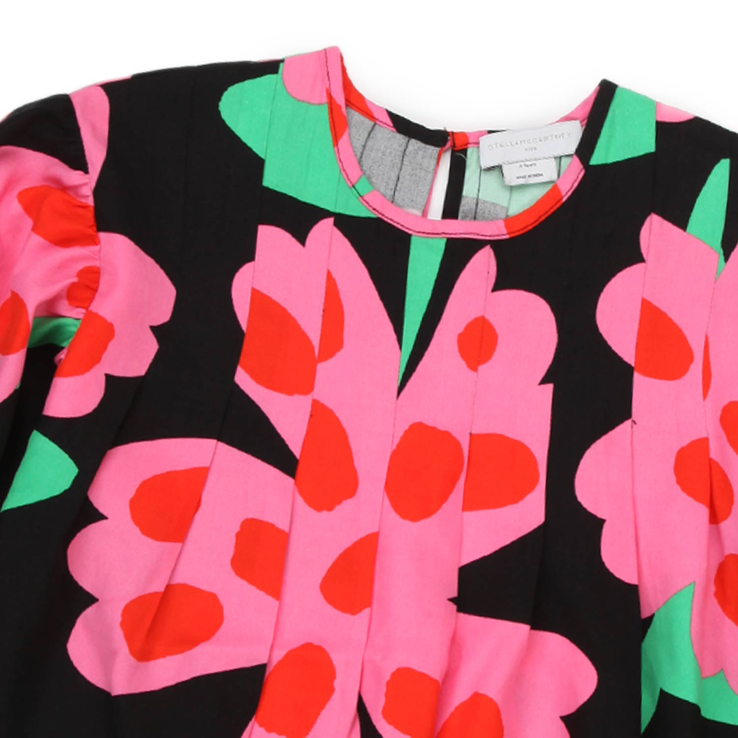 ABITO NERO E MULTICOLOR BAMBINA - annameglio.com abbigliamento moda