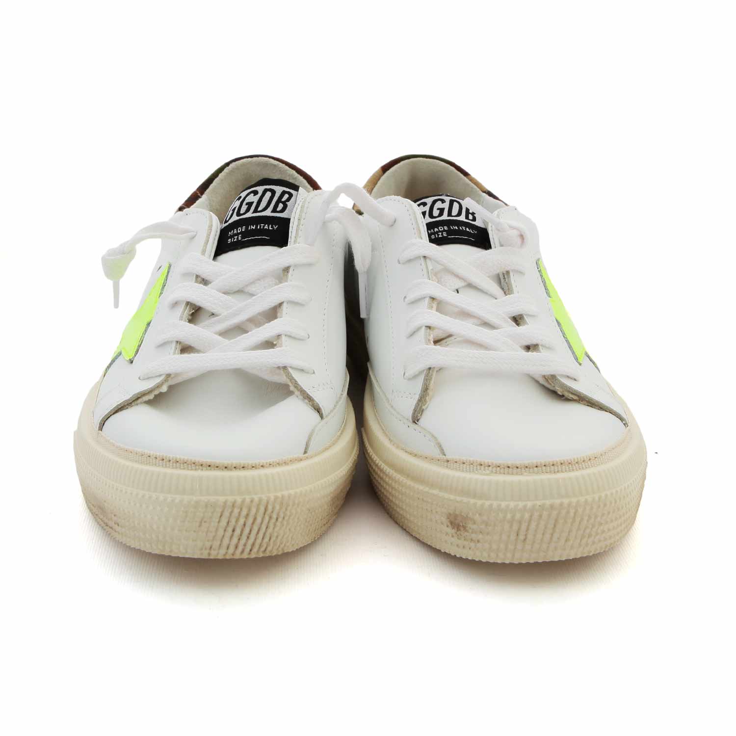 SNEAKERS SSTAR CAMOUFLAGE E GIALLO FLUO JUNIOR - annameglio.com abbigliamento moda