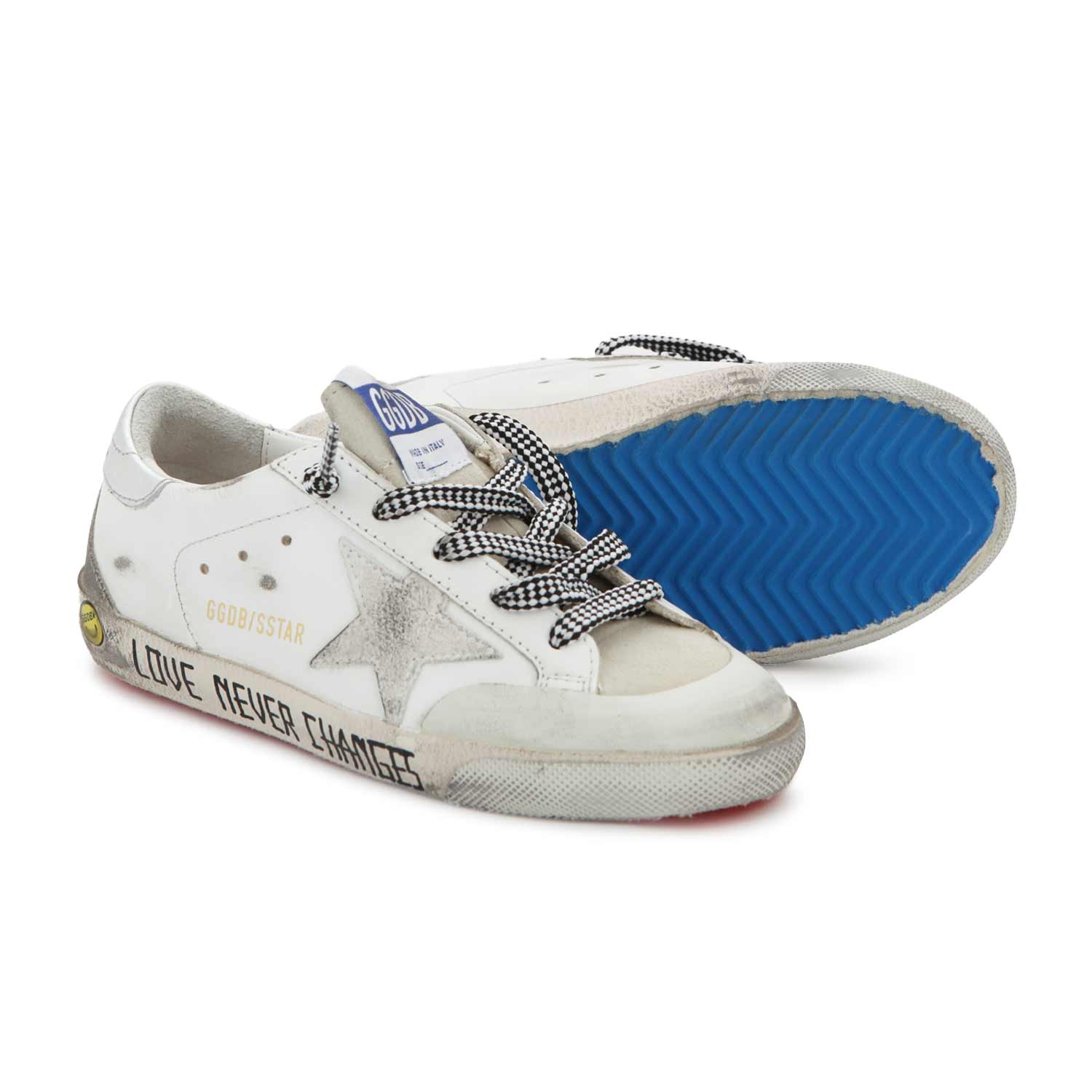 SNEAKERS UNISEX BIANCHE SSTAR - annameglio.com abbigliamento moda