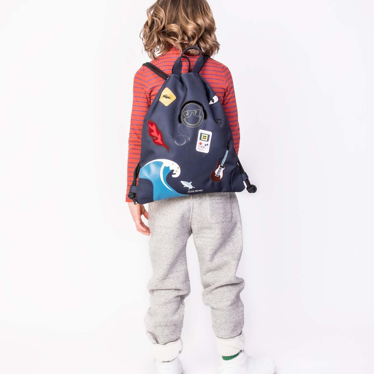 ZAINO A SACCA BLU BOY - annameglio.com abbigliamento moda