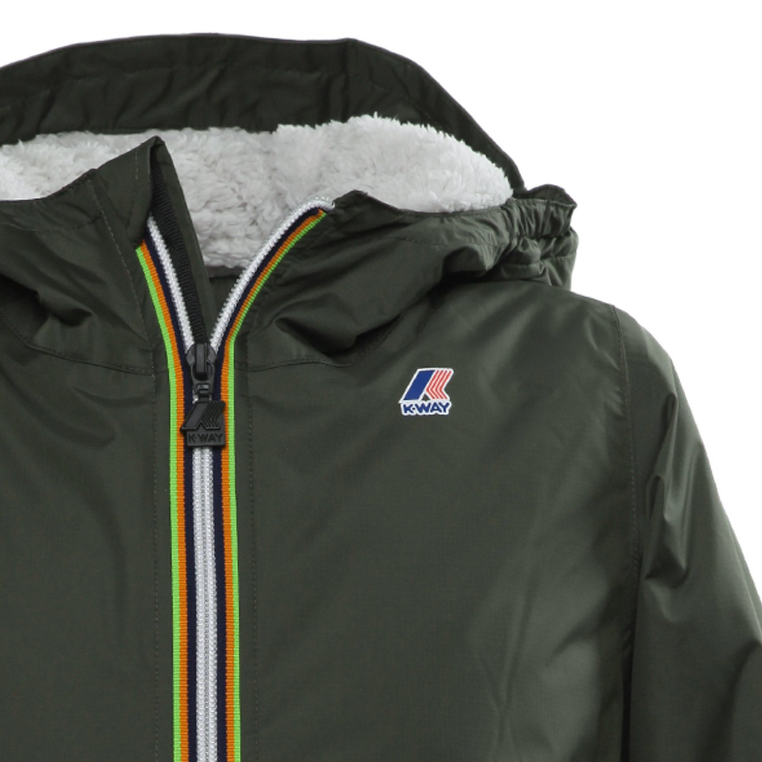 GIACCA LE VRAI 3.0 CLAUDE ORSETTO VERDE MILITARE - annameglio.com abbigliamento moda