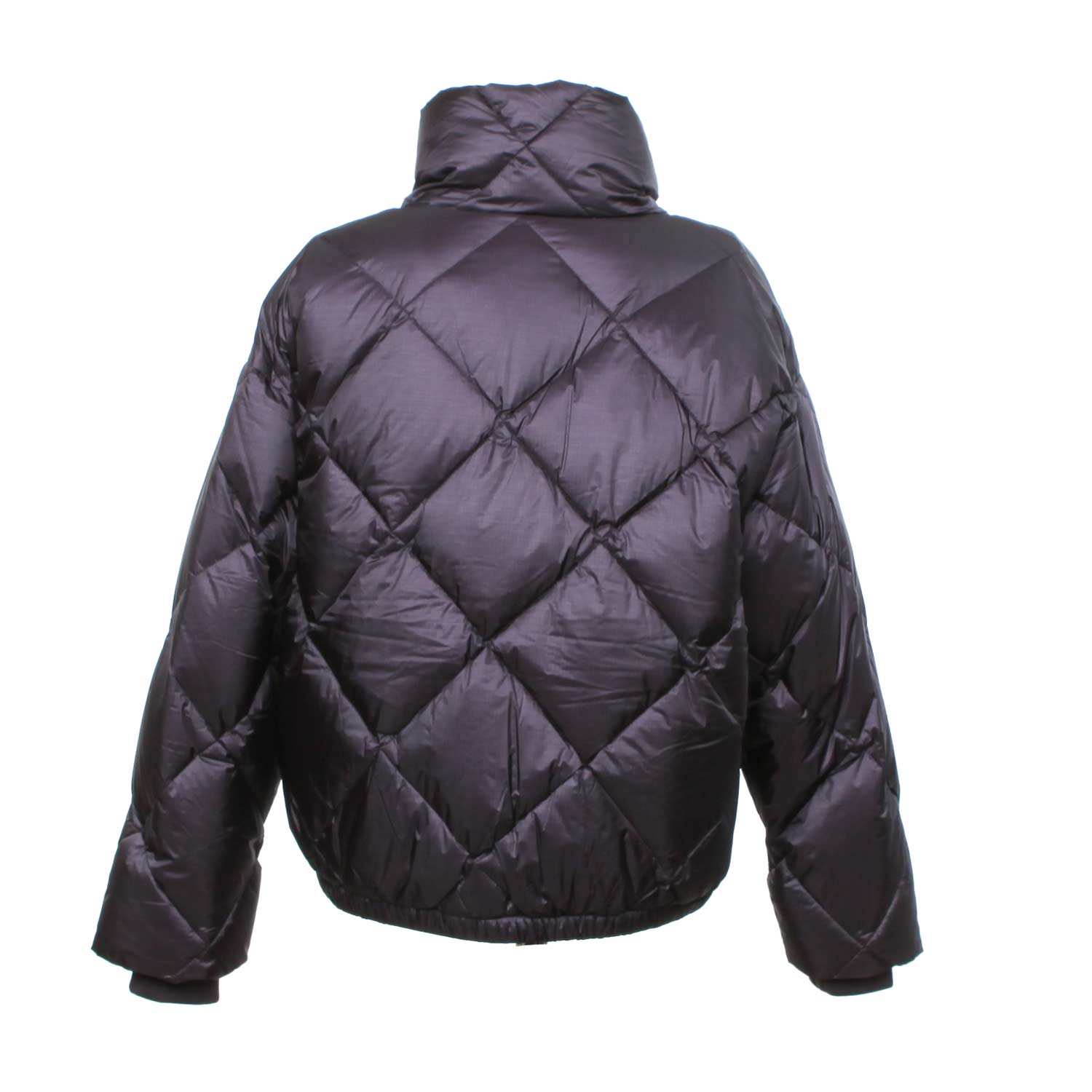 PIUMINO IMELDA HEAVY QUILTED METAL GRAFITE - annameglio.com abbigliamento moda