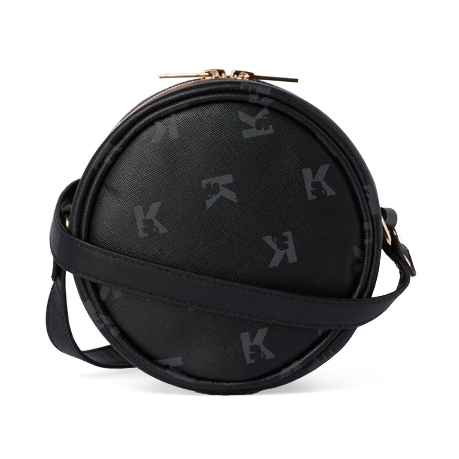 BORSETTA ROTONDA NERA BAMBINA E TEENAGER - annameglio.com abbigliamento moda